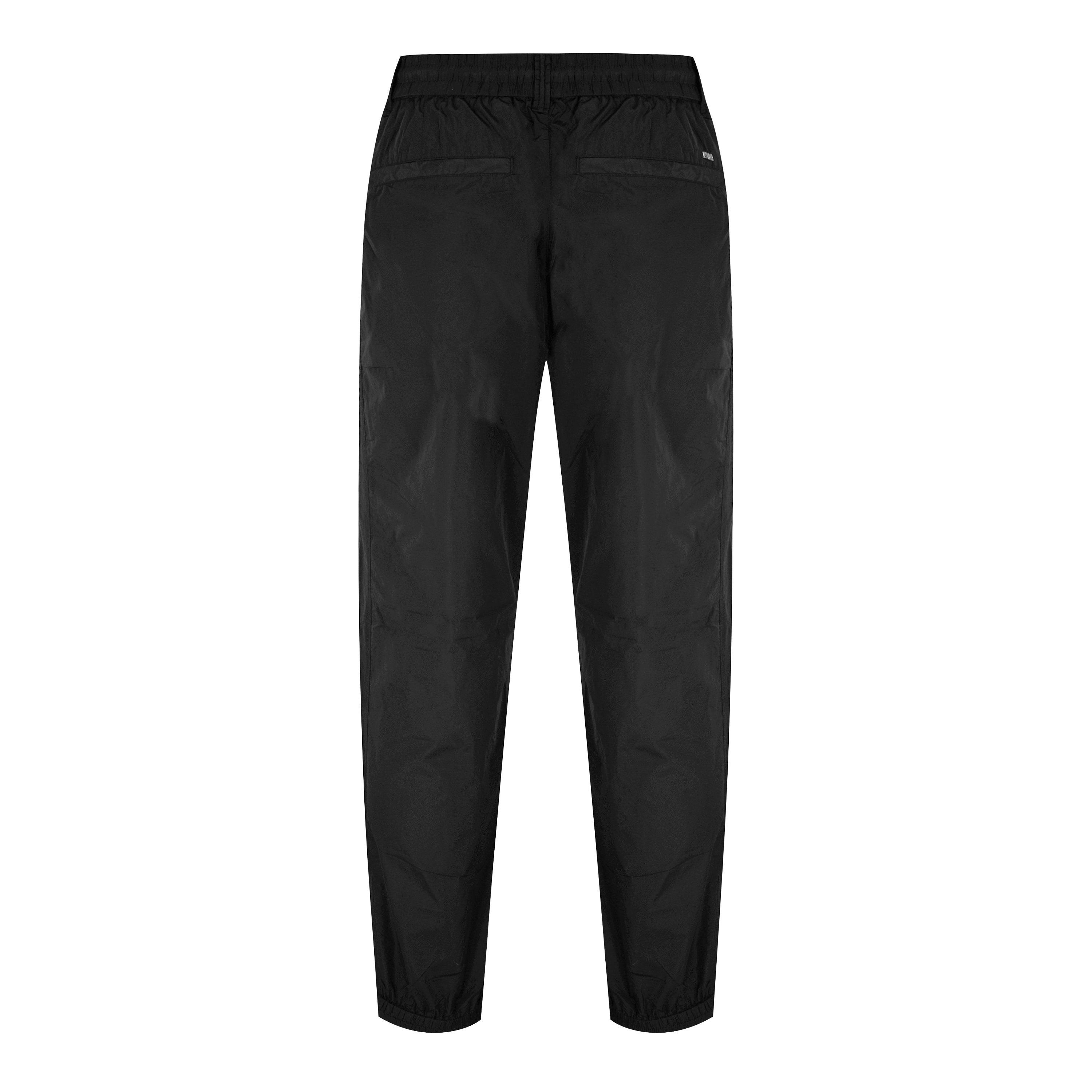 Black 0999 - Emporio Armani - Cuffed Trousers - 8