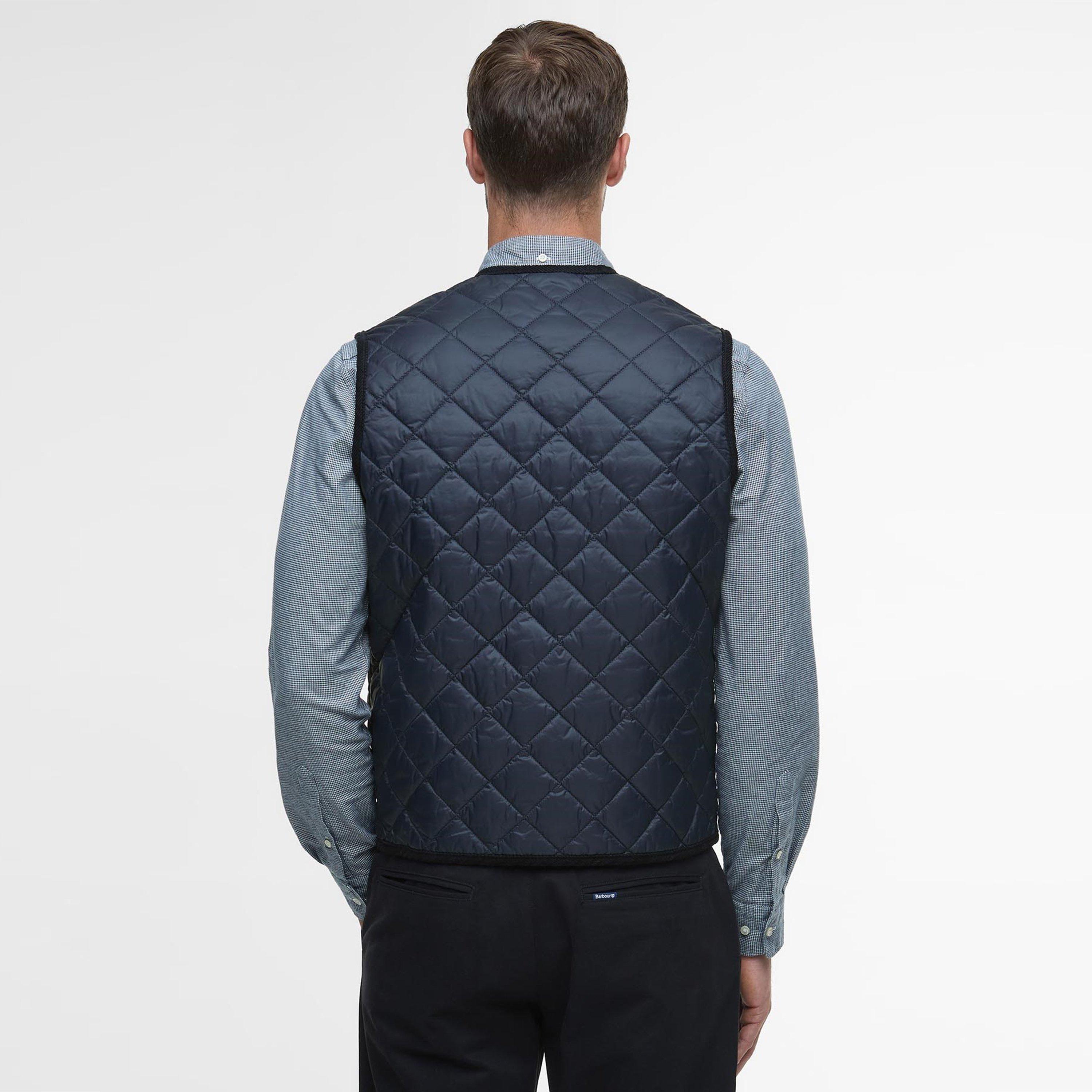 Navy - Barbour - Mens Modern Quilted Gilet - 3