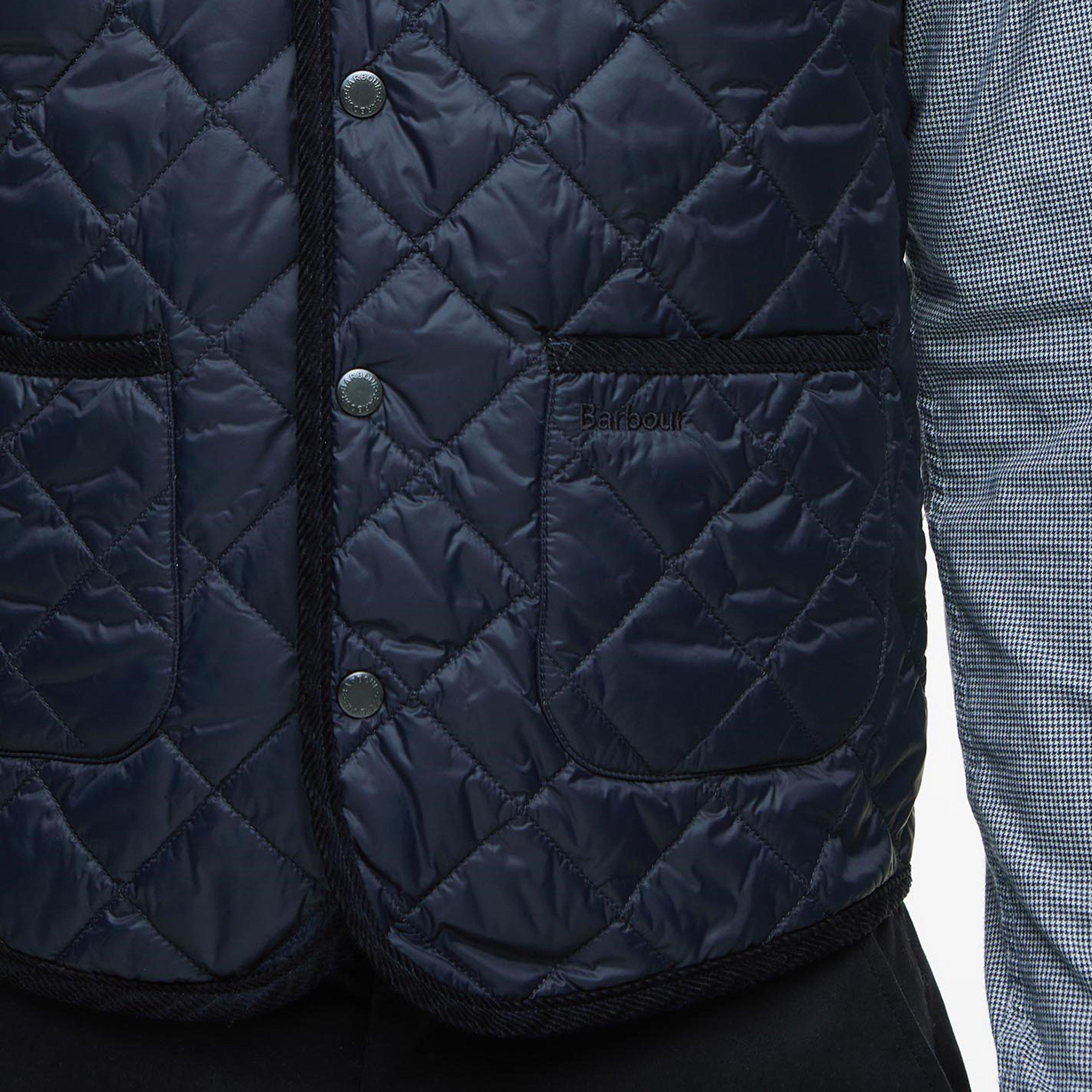 Navy - Barbour - Mens Modern Quilted Gilet - 4