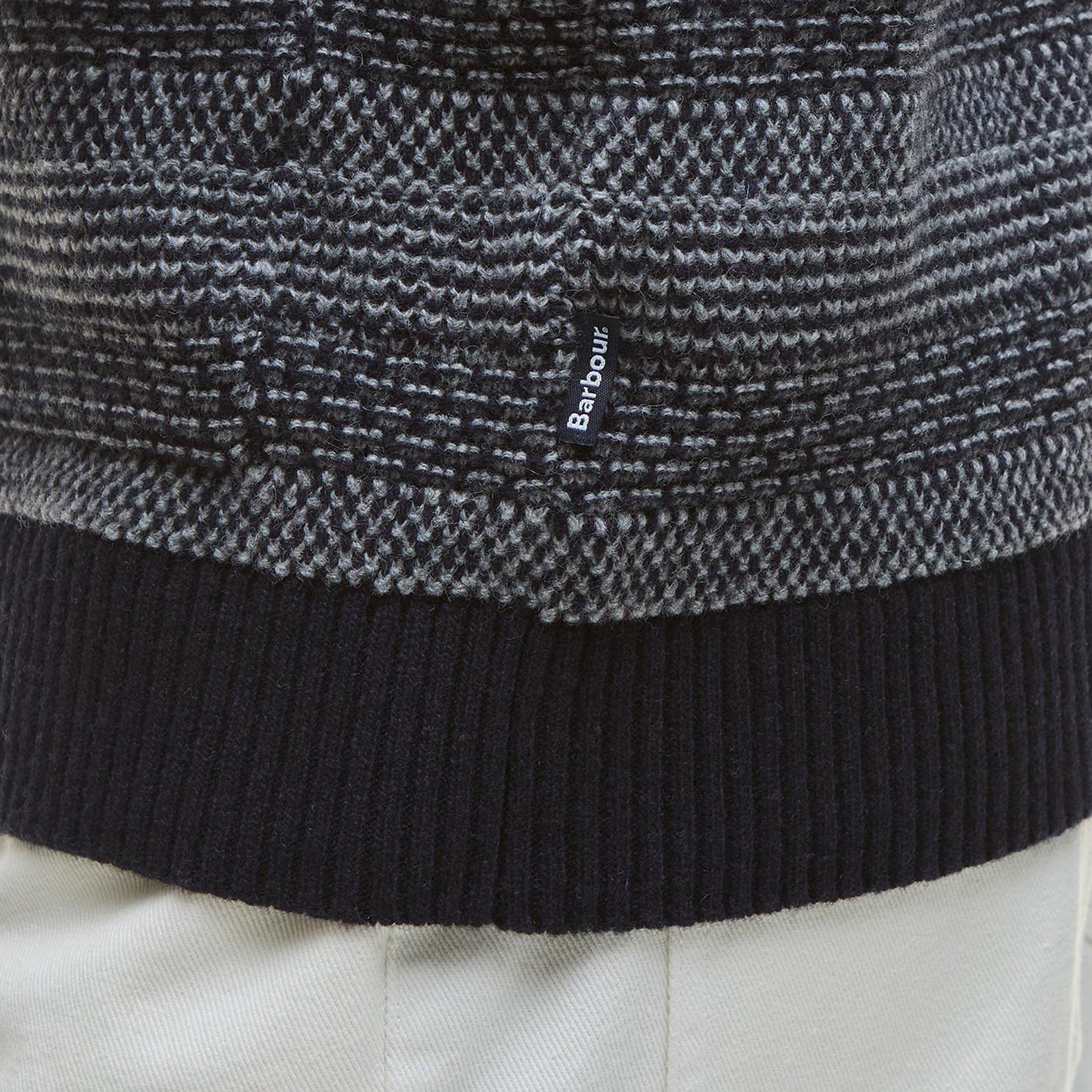 Navy - Barbour - Mens Helmsley Cardigan - 4