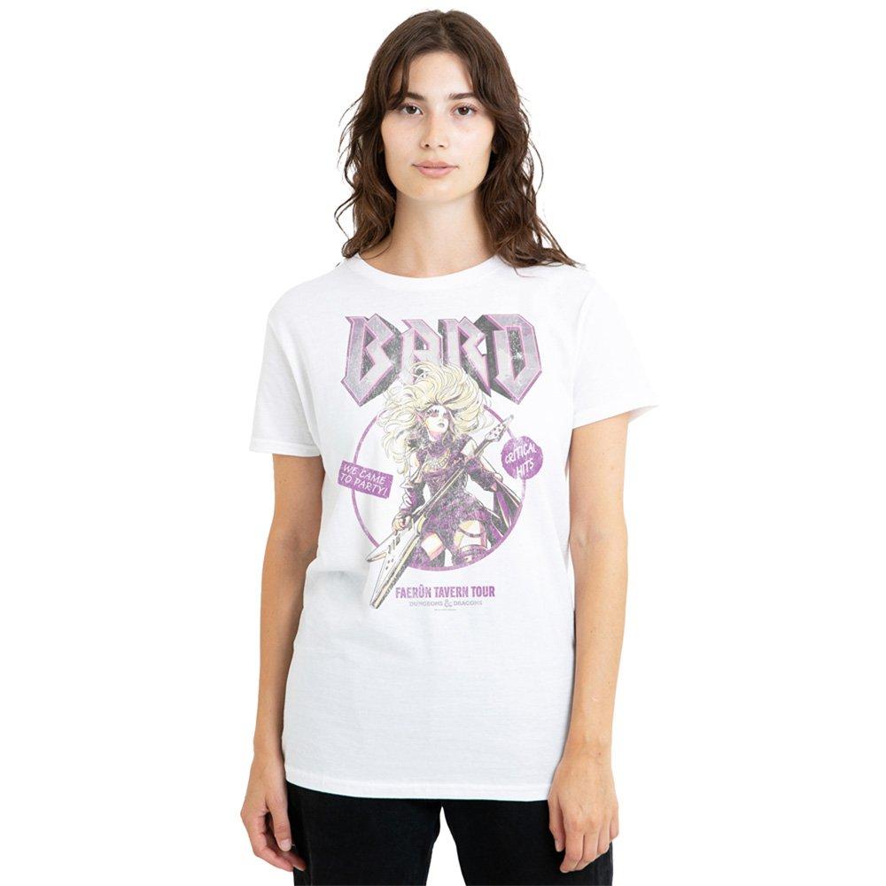 White - Hasbro - Dungeons Dragons Bard Glam Rock Tour Womens T-Shir - 1