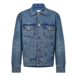 Ami Paris Trucker Denim Jacket