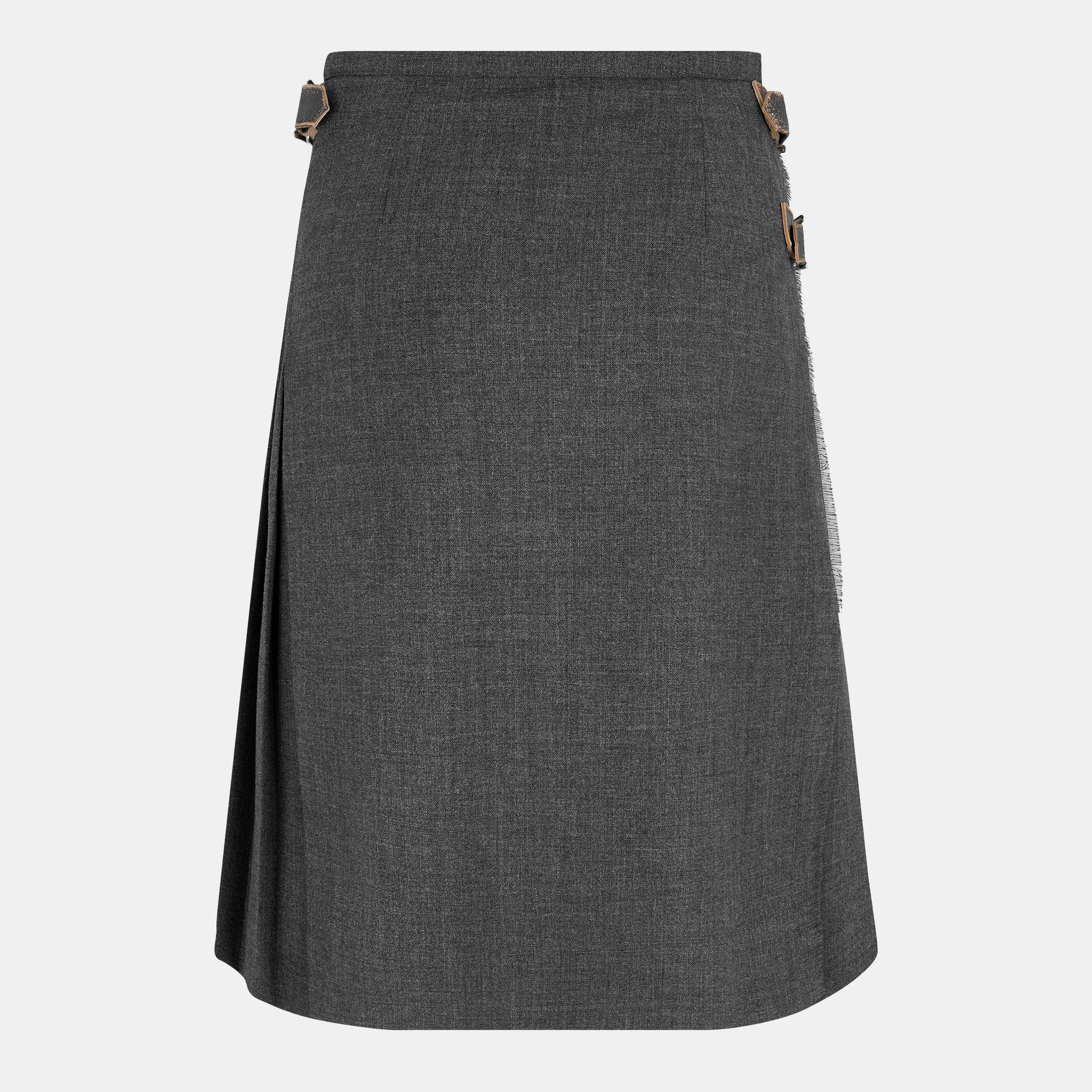 Ardesia - Prada - Women's Tailored Midi Skirt - 2