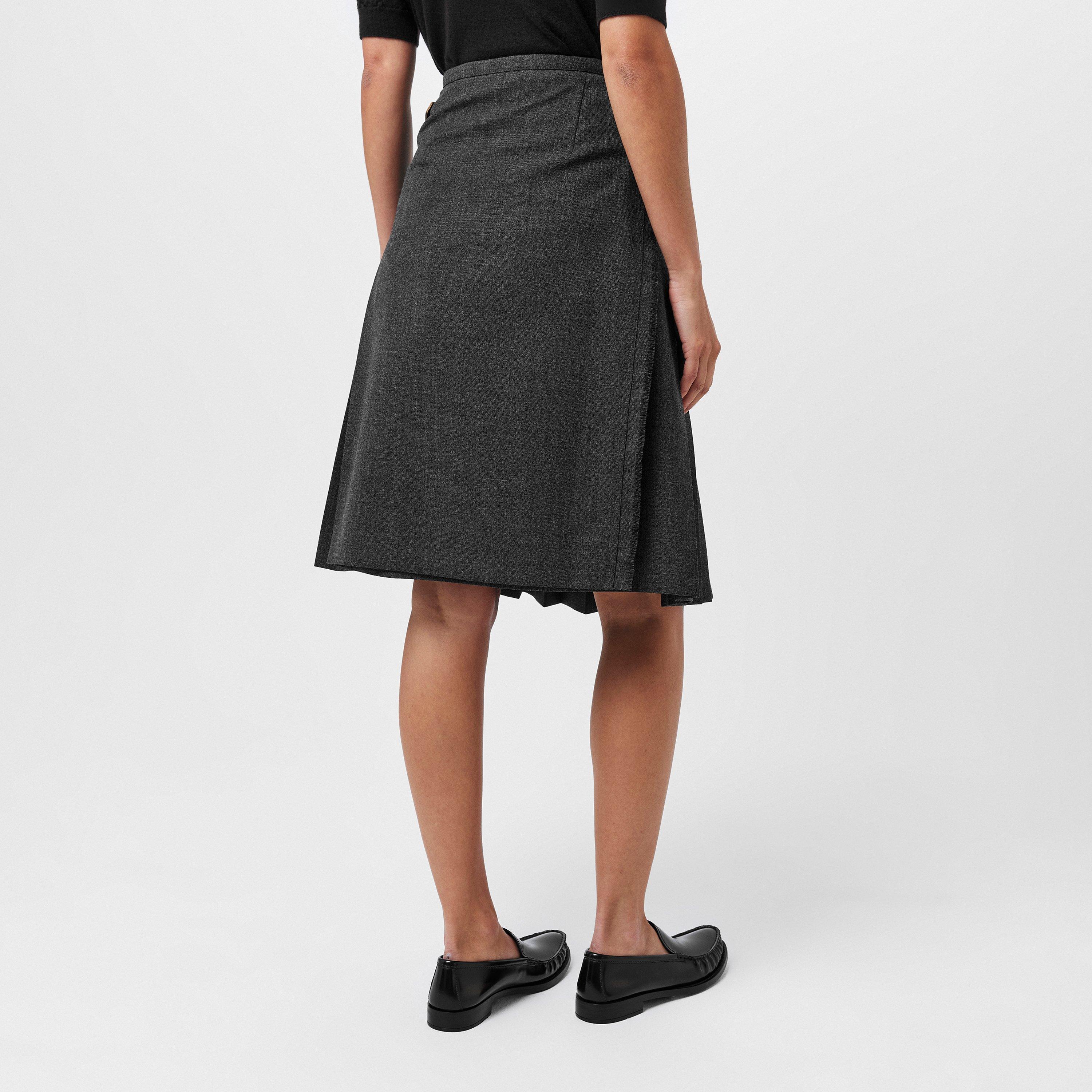 Ardesia - Prada - Women's Tailored Midi Skirt - 4