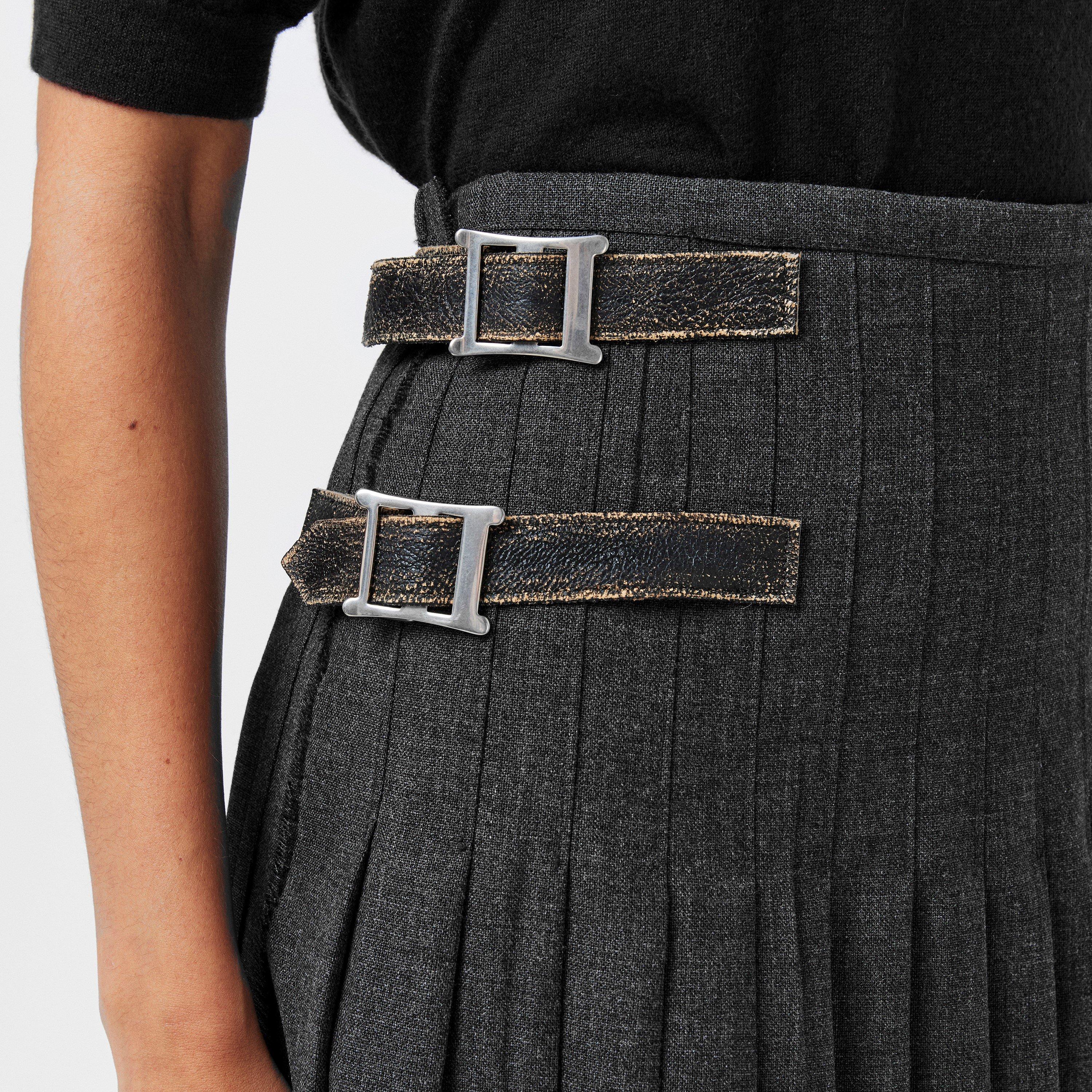 Ardesia - Prada - Women's Tailored Midi Skirt - 5