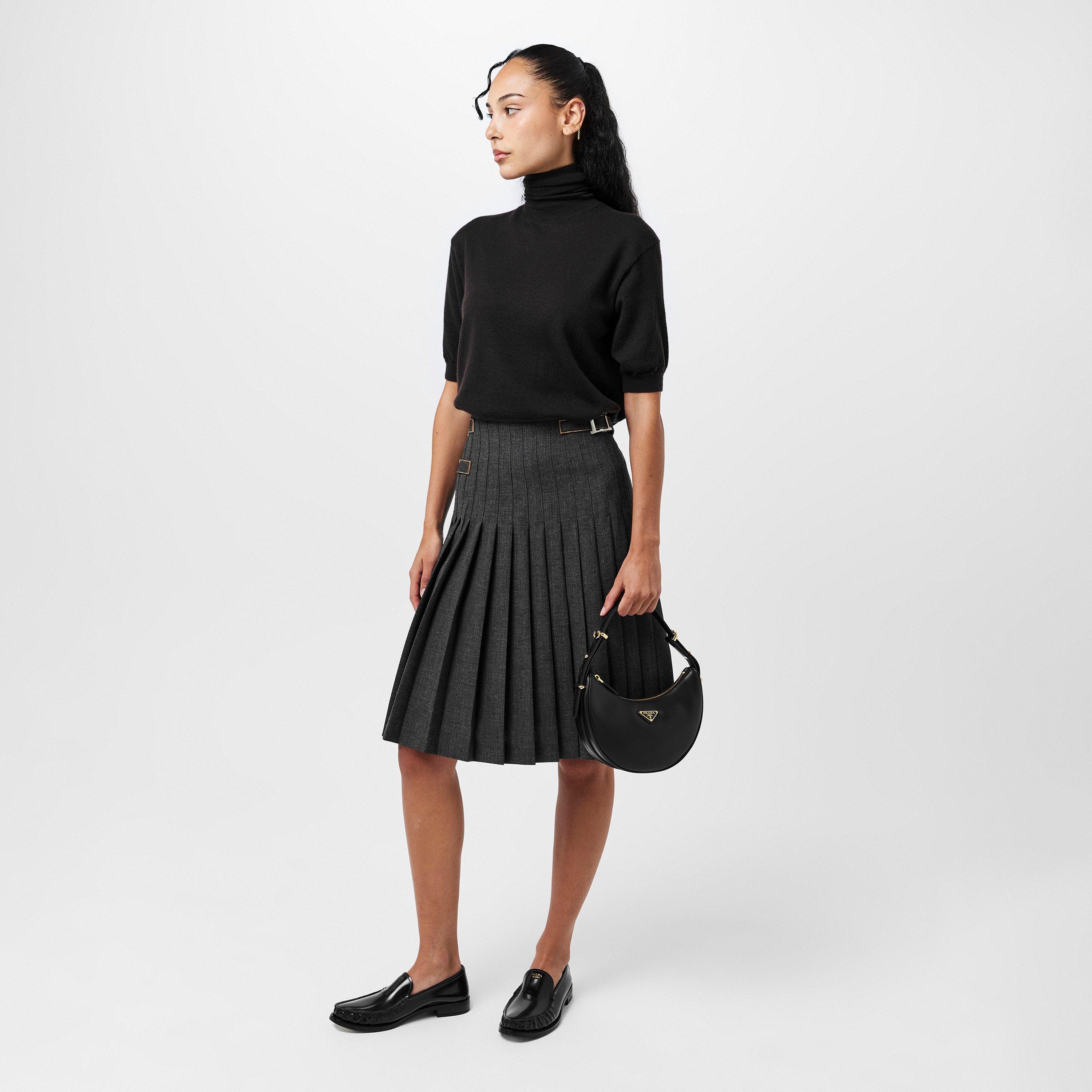 Ardesia - Prada - Women's Tailored Midi Skirt - 6
