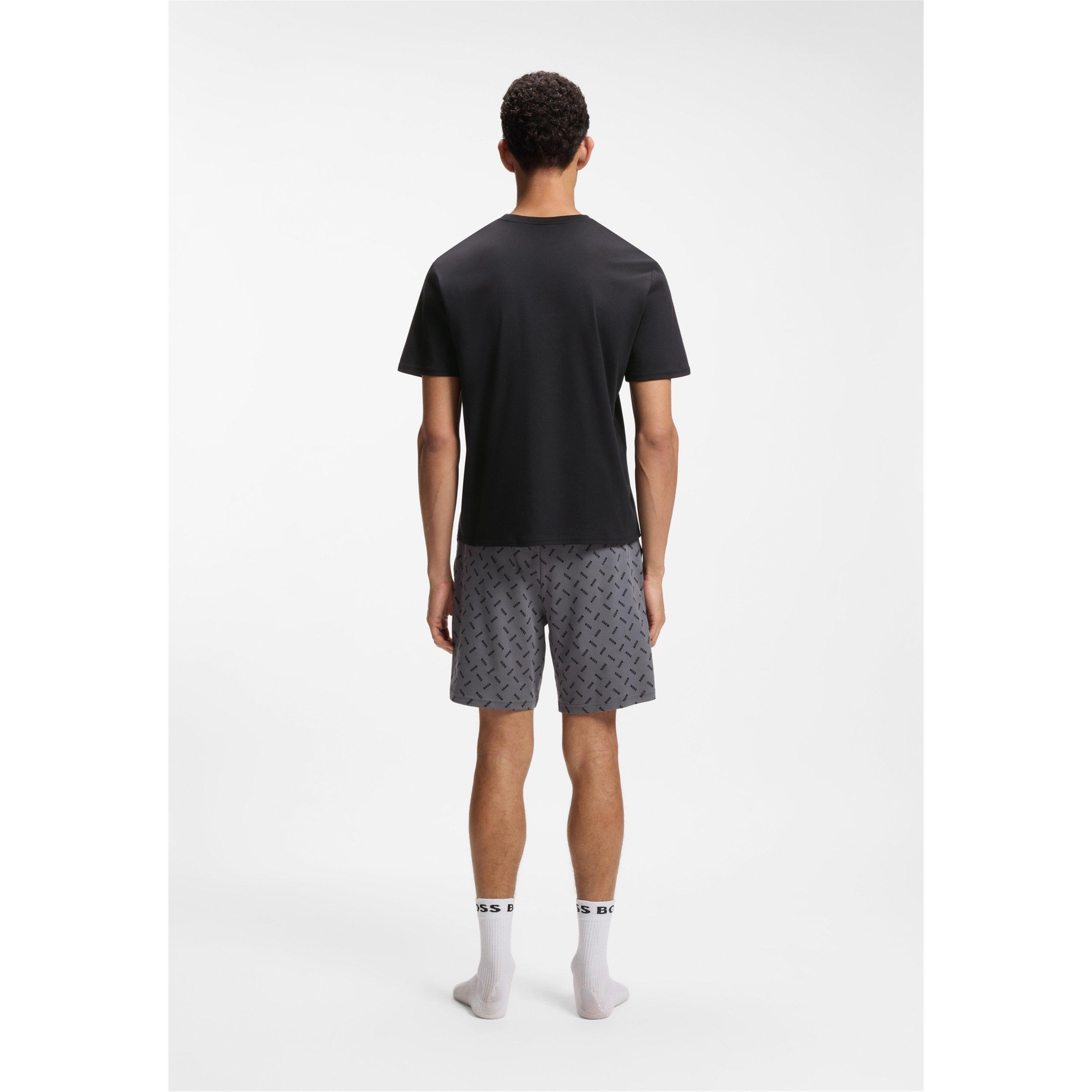 Grey/Black 026 - Boss - Boss Relax Short Set 10269542 02 - 4