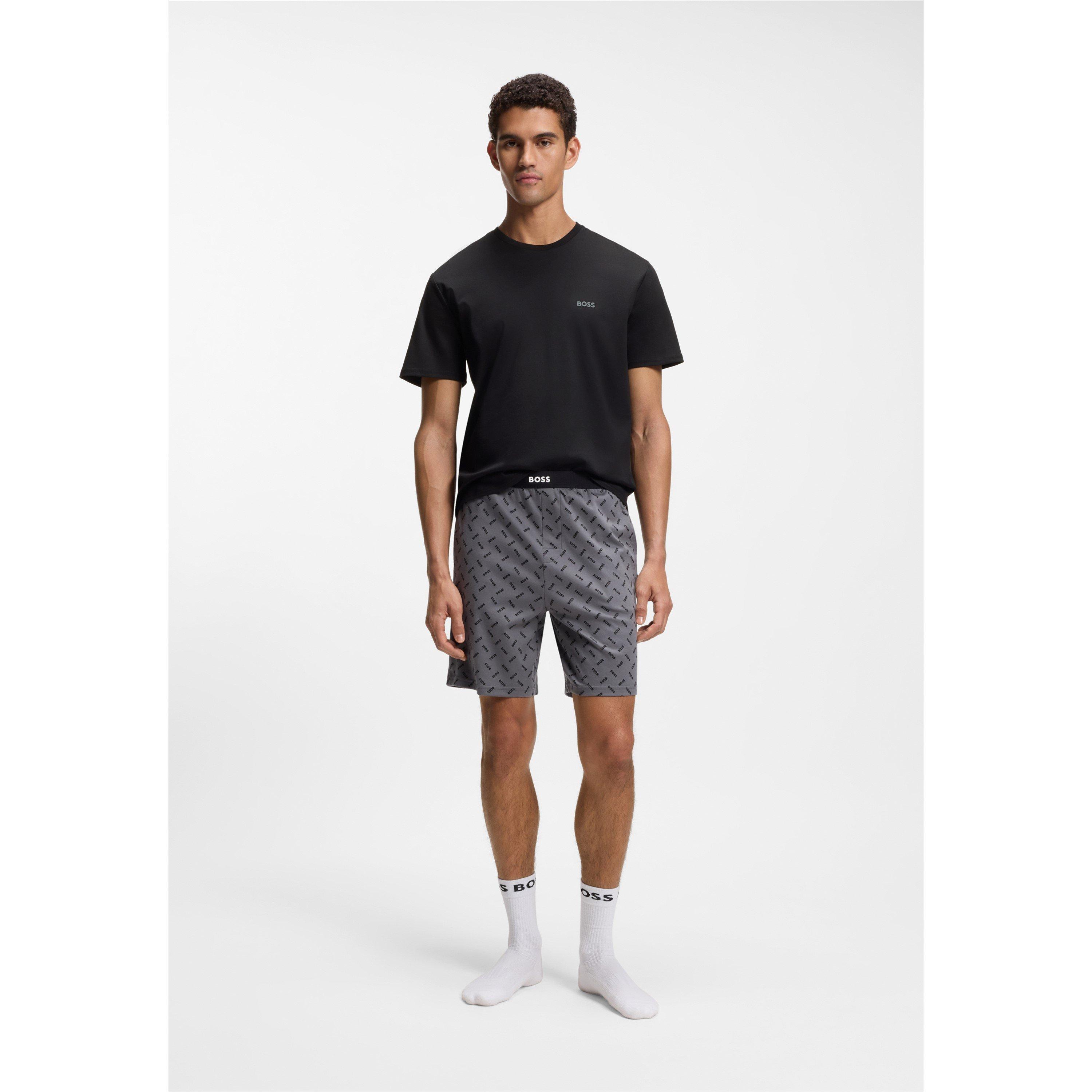 Grey/Black 026 - Boss - Boss Relax Short Set 10269542 02 - 6