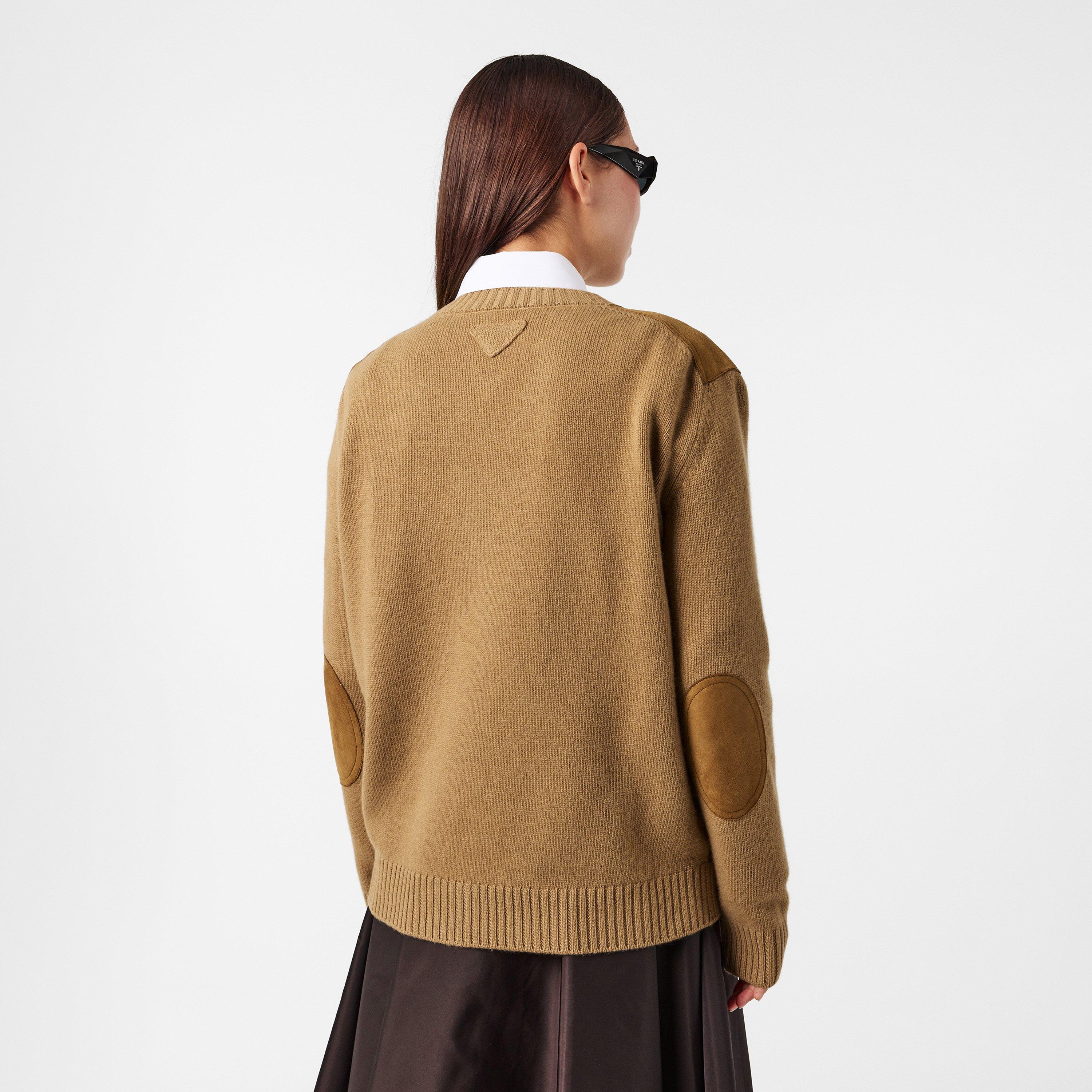 Cammello/Tabacc - Prada - Women's Jumper - 4