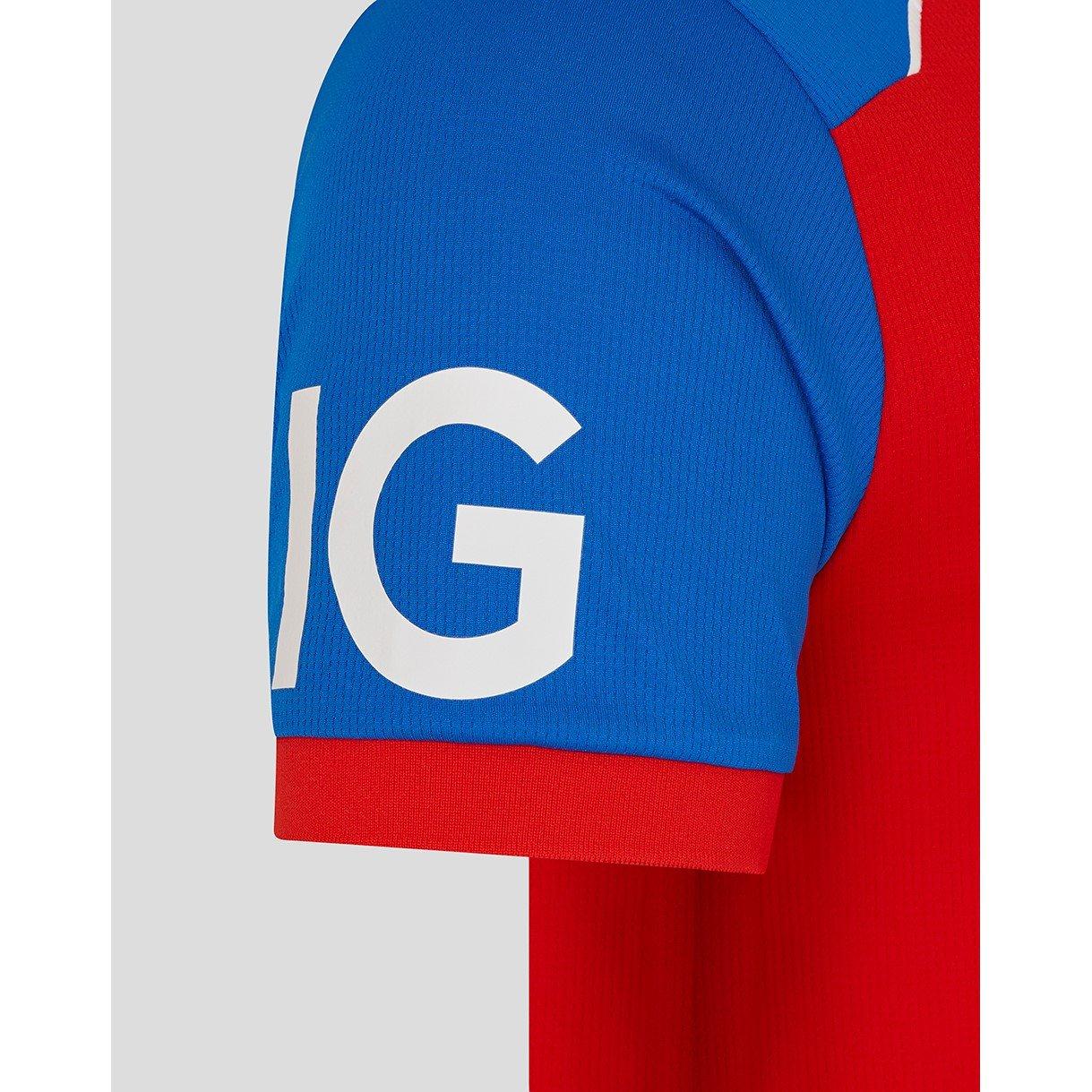 FryRed/PrnBlue - Castore - Mens 26/27 England Cricket T20 Shirt - 4