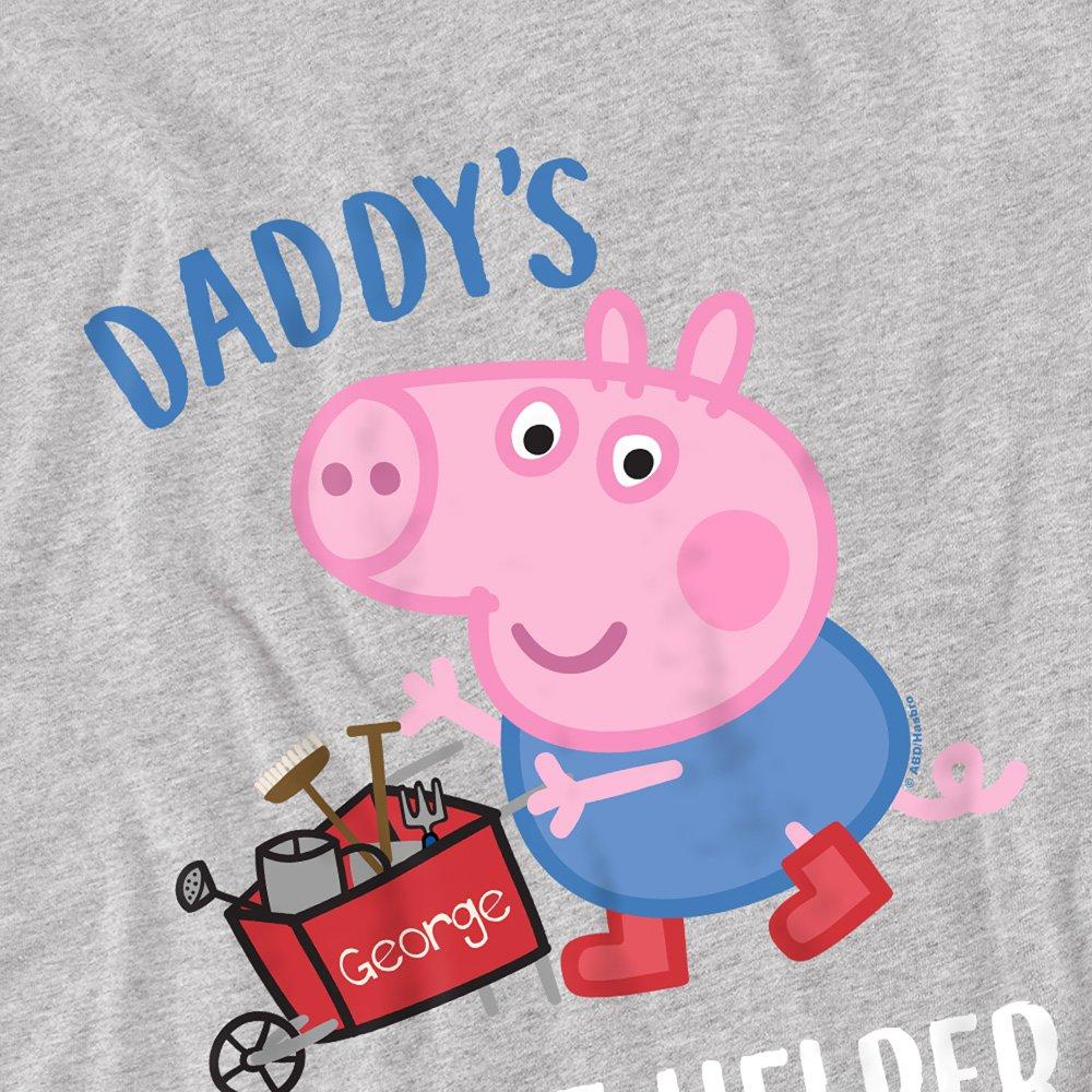Grey - Hasbro - Peppa Pig George Pig DaddyS Little Helper Kids T - 2