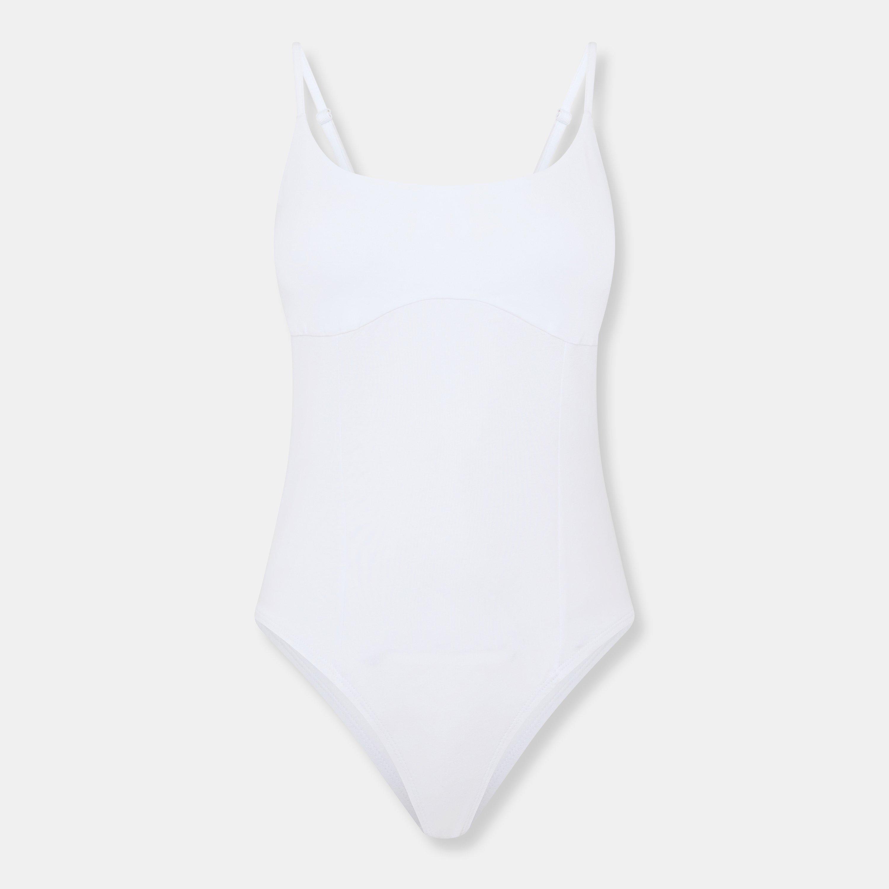 Blanc - Brave Soul - Womens Panelled Vest Bodysuit - 1