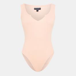 Brave Soul Style Notch Neck Bodysuit