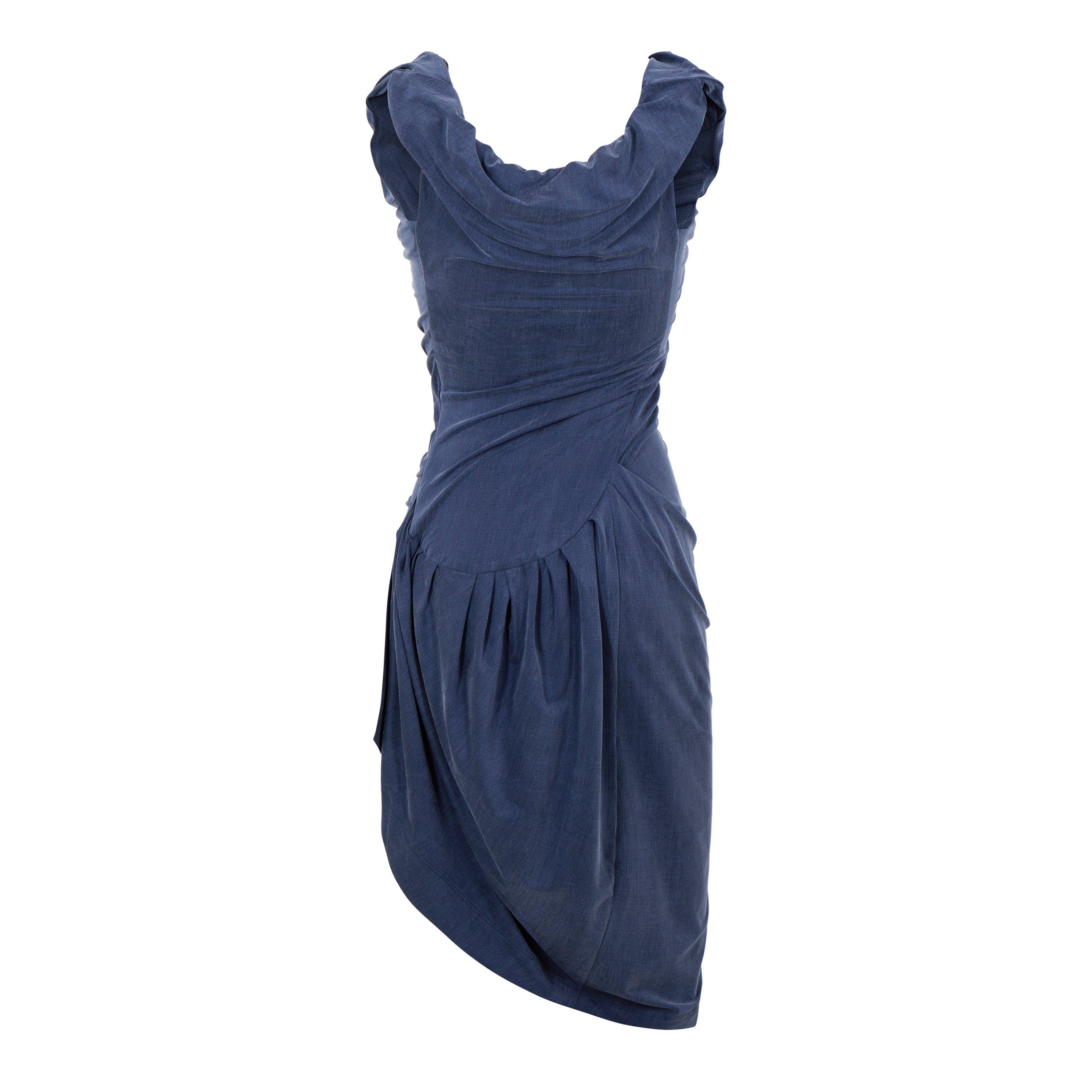 Navy - Vivienne Westwood - Women's Maxi Dress - 2