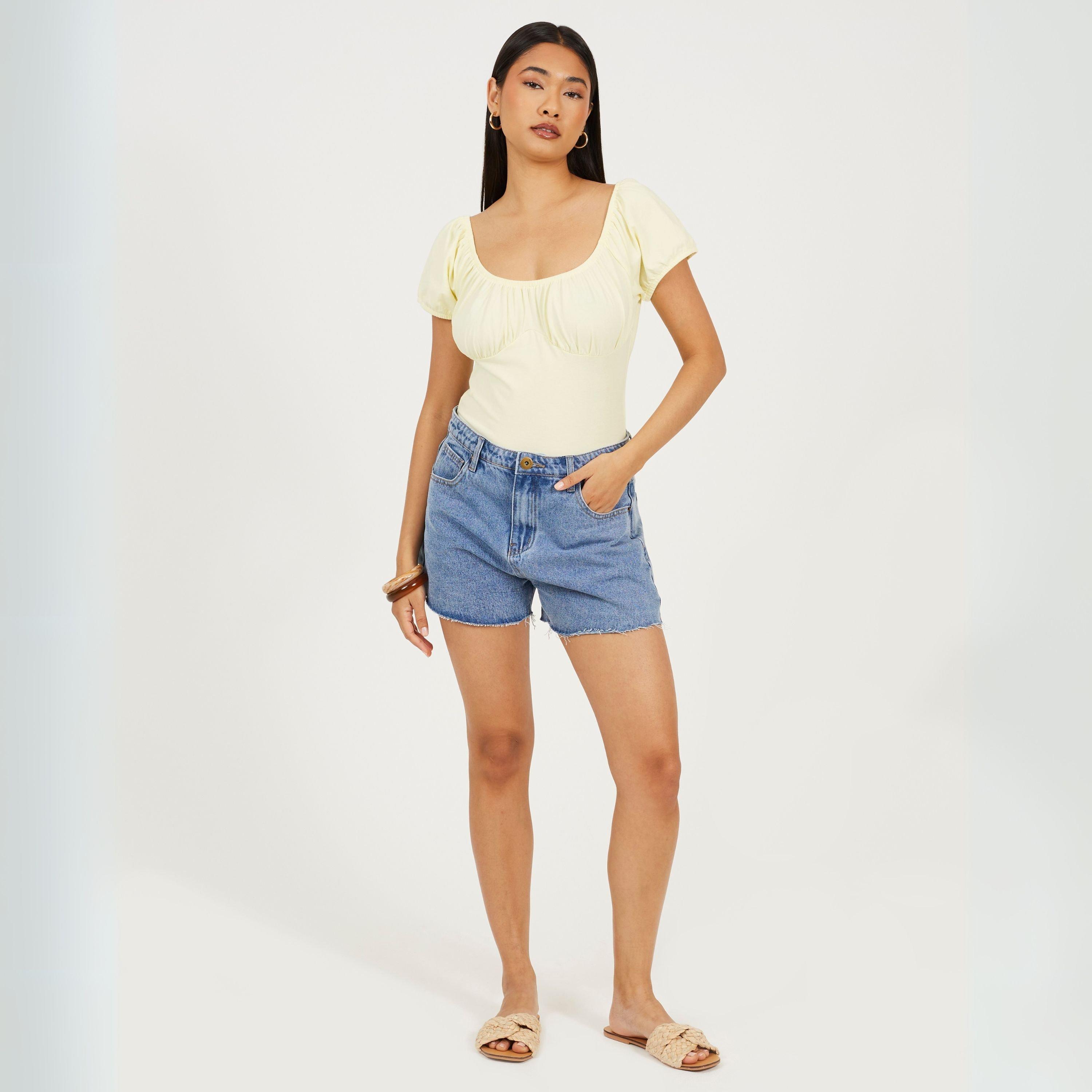 Lemonade - Brave Soul - Puff Sleeve Bodysuit - 4