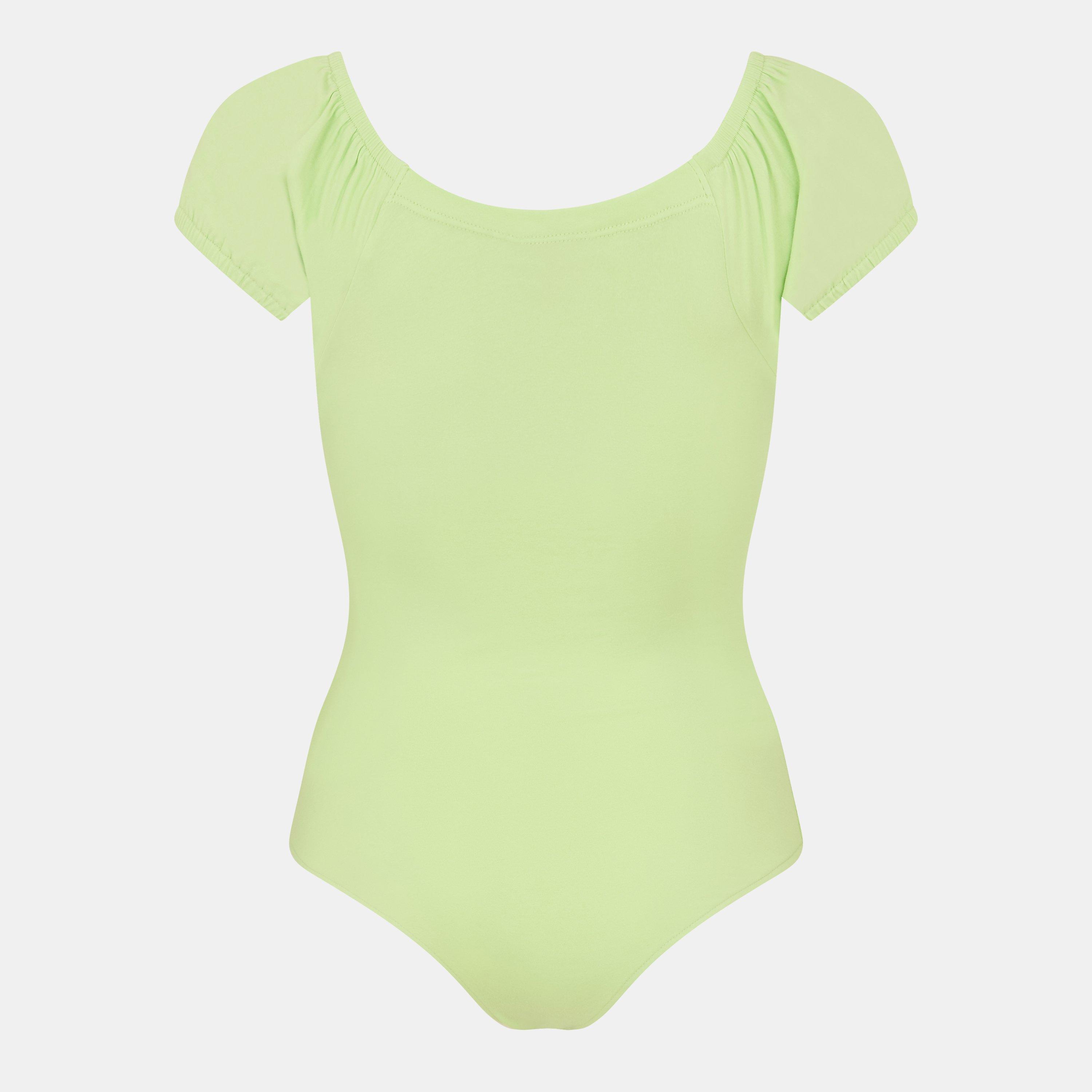 Pistachio - Brave Soul - Puff Sleeve Bodysuit - 2