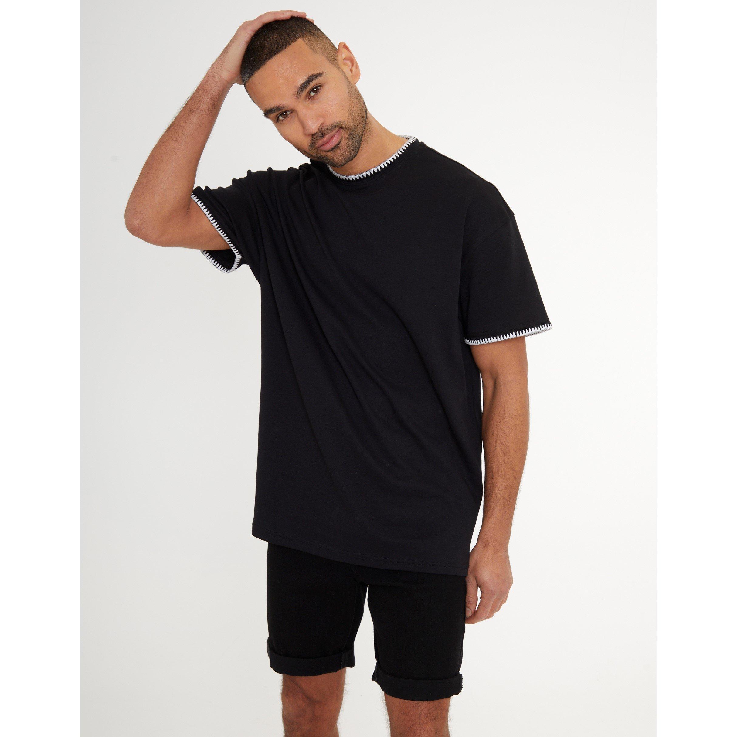 Black - Threadbare - Triangle Knitted Top - 3