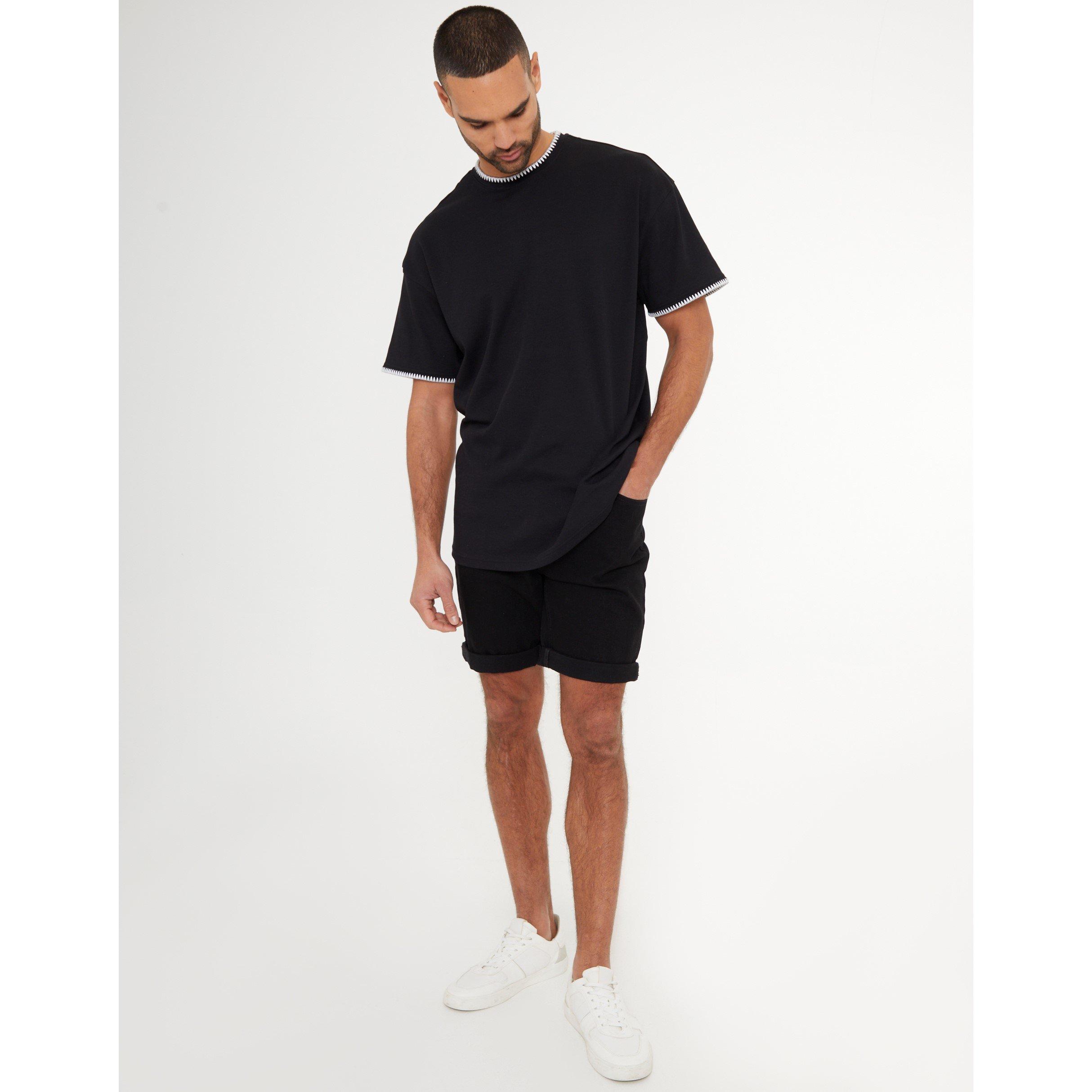 Black - Threadbare - Triangle Knitted Top - 4