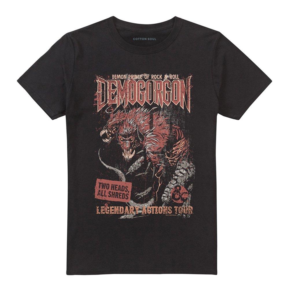 Black - Hasbro - Dungeons Dragons Demogorgon Tour T-Shirt Black - 4