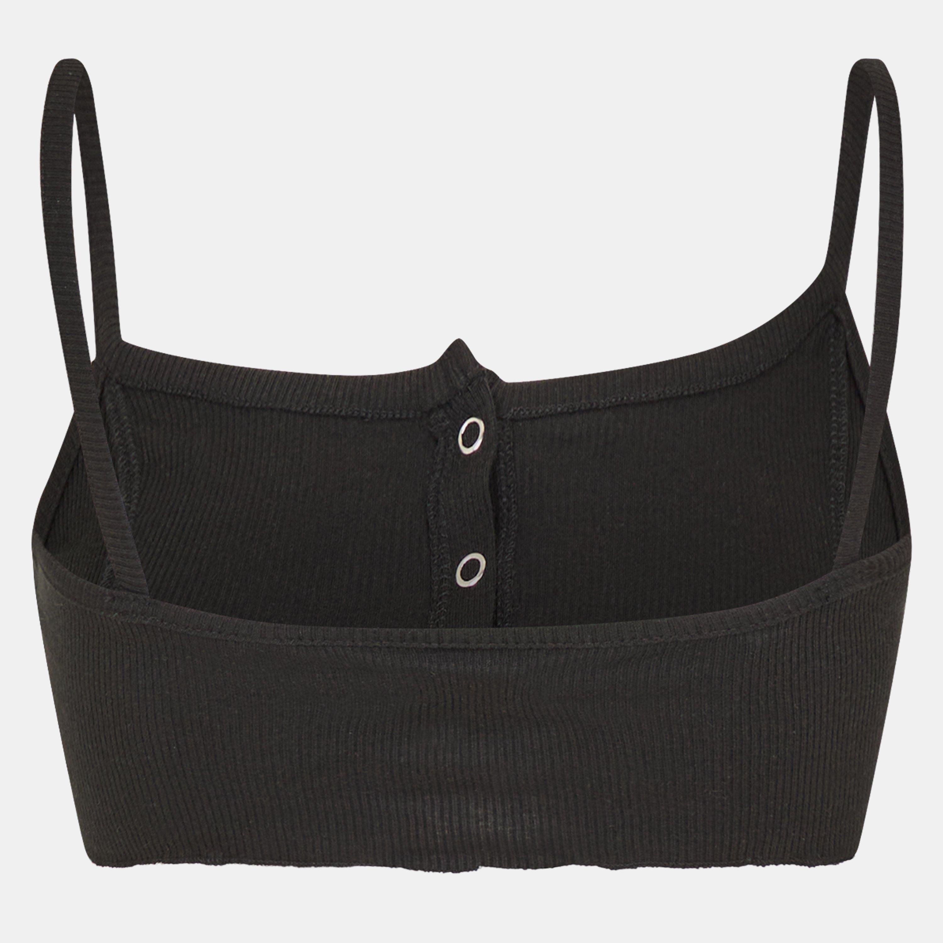 Zwart - Brave Soul - Through Crop Vest - 2