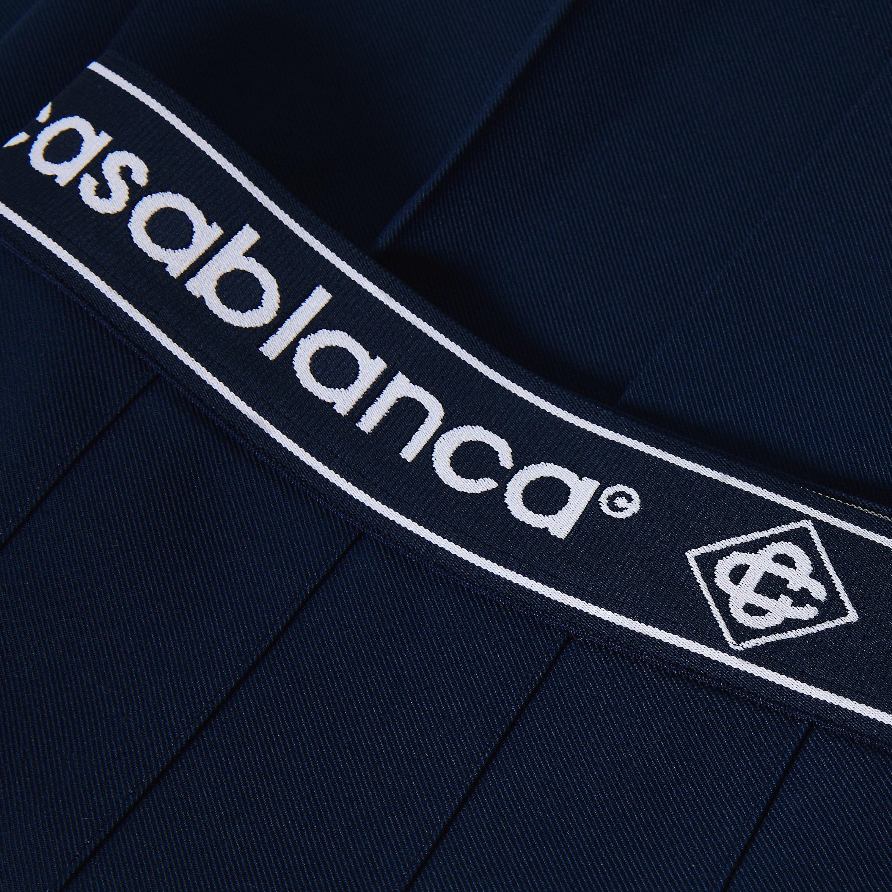 Navy - Casablanca - Casa Plt Skirt Ld54 - 3