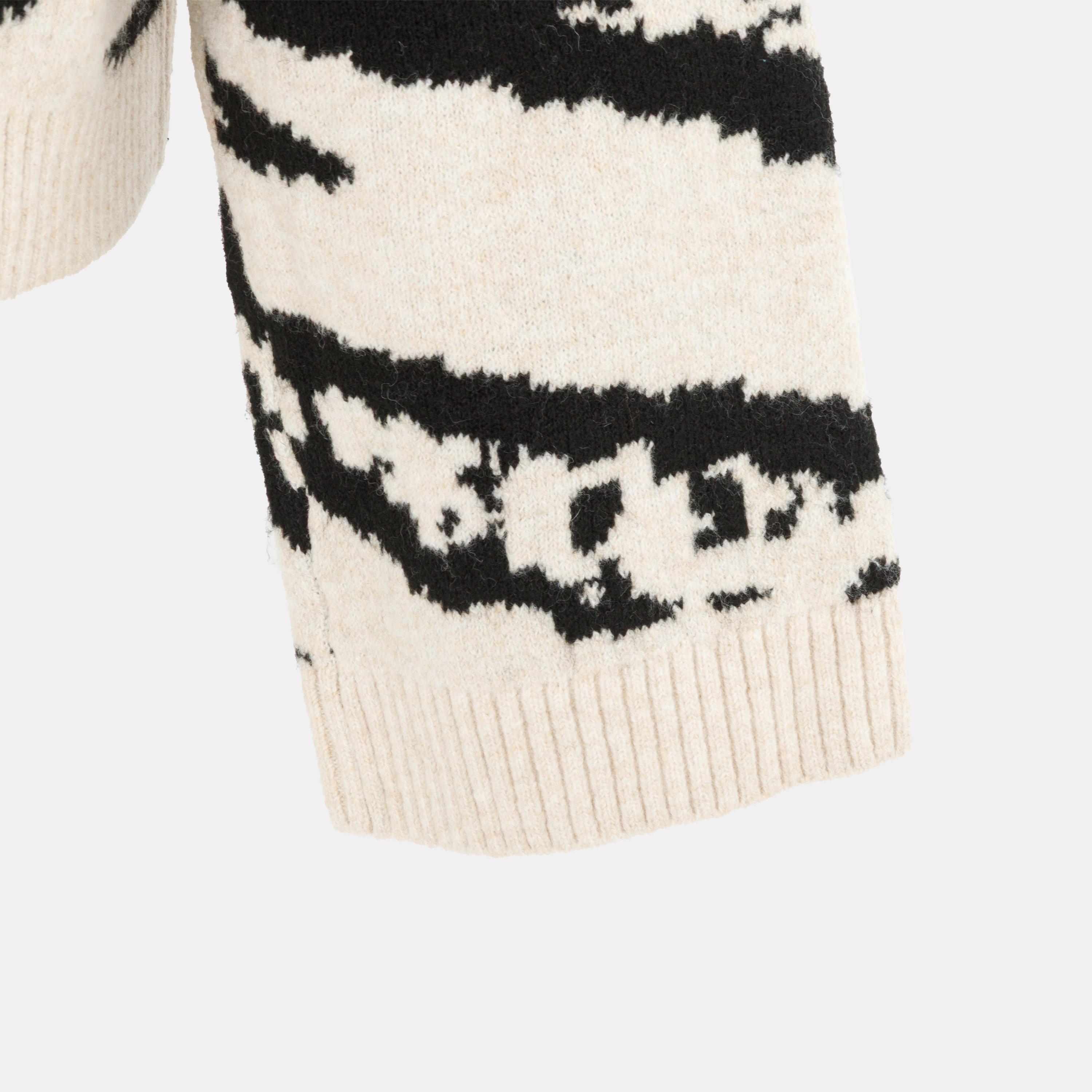 Beige/Black - Biba - Biba Mix Jumper Ld61 - 4