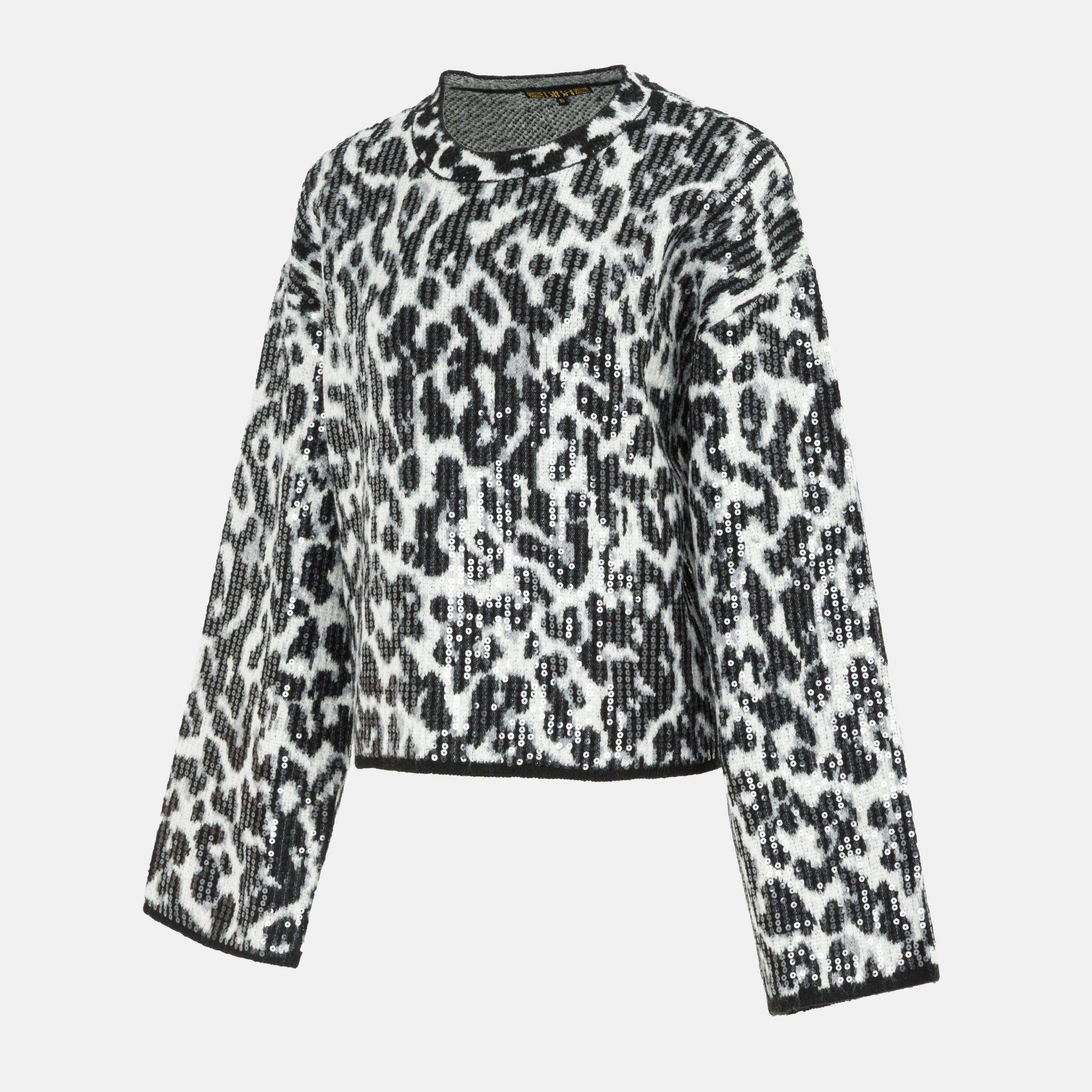 Black/Grey - Biba - Biba Leop Jumper Ld61 - 3