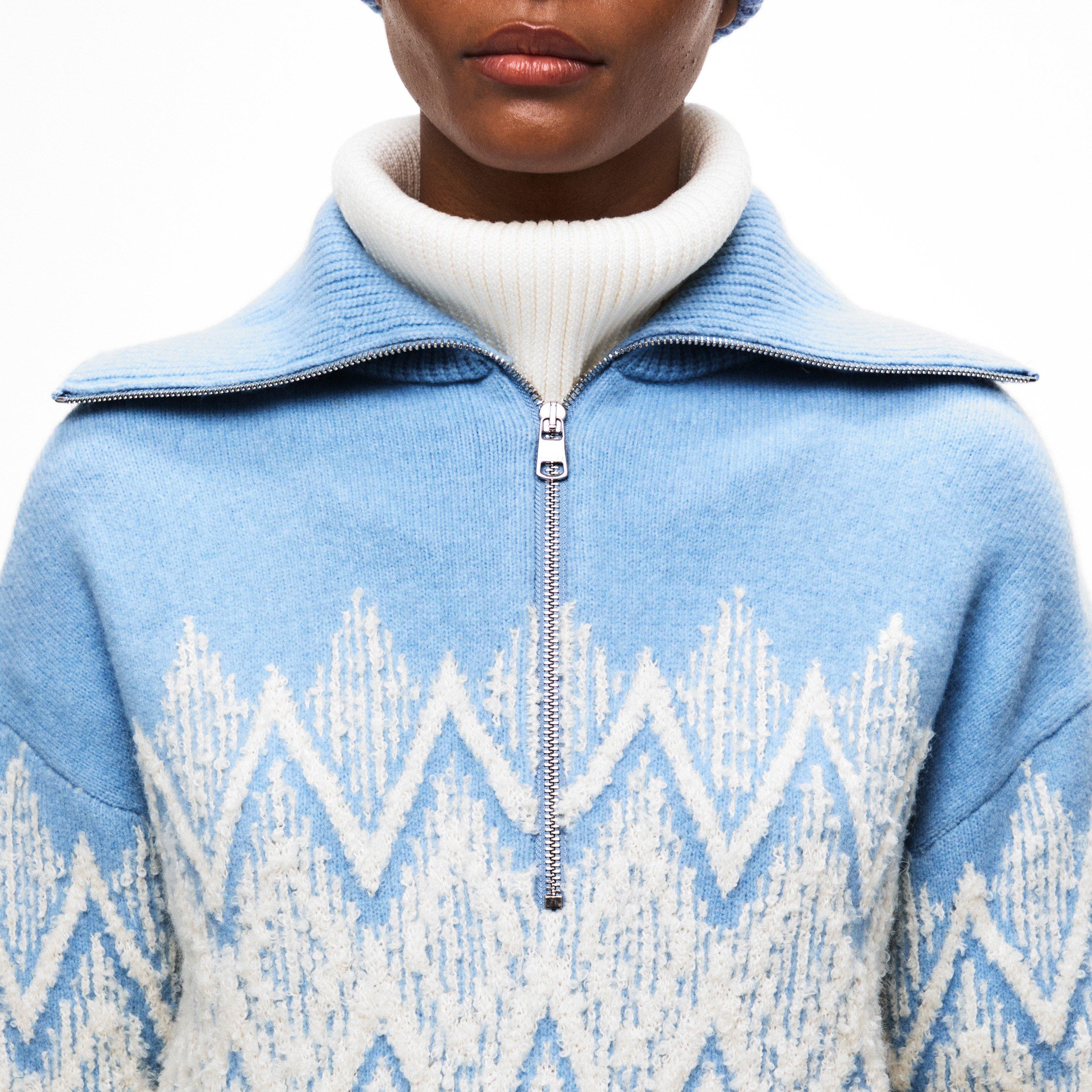 ashley blue - Varley - Womens Hedda Sweater - 5