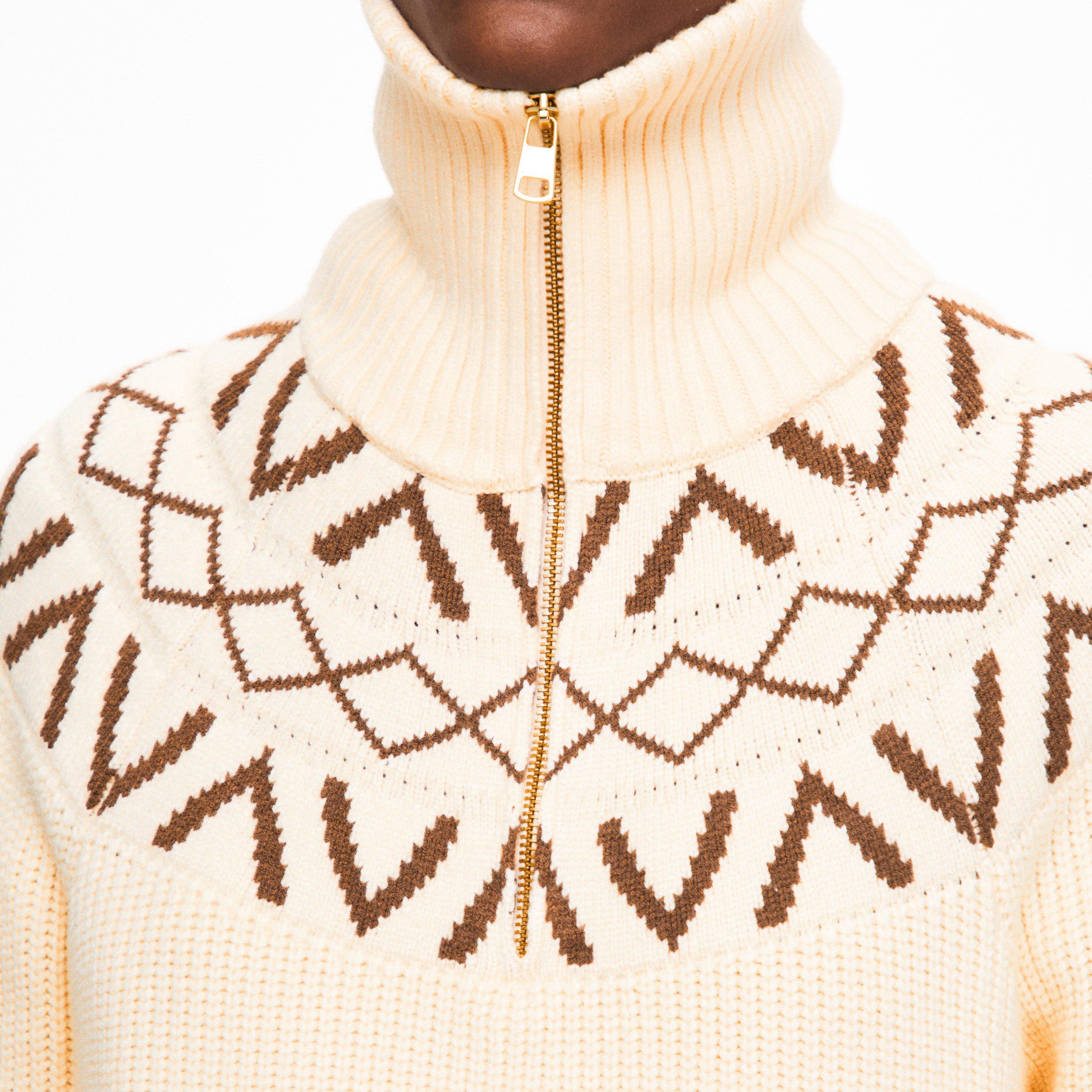 whitecap grey - Varley - Women’s Sigrid Ribbed-Knit Half-Zip Sweater - 5