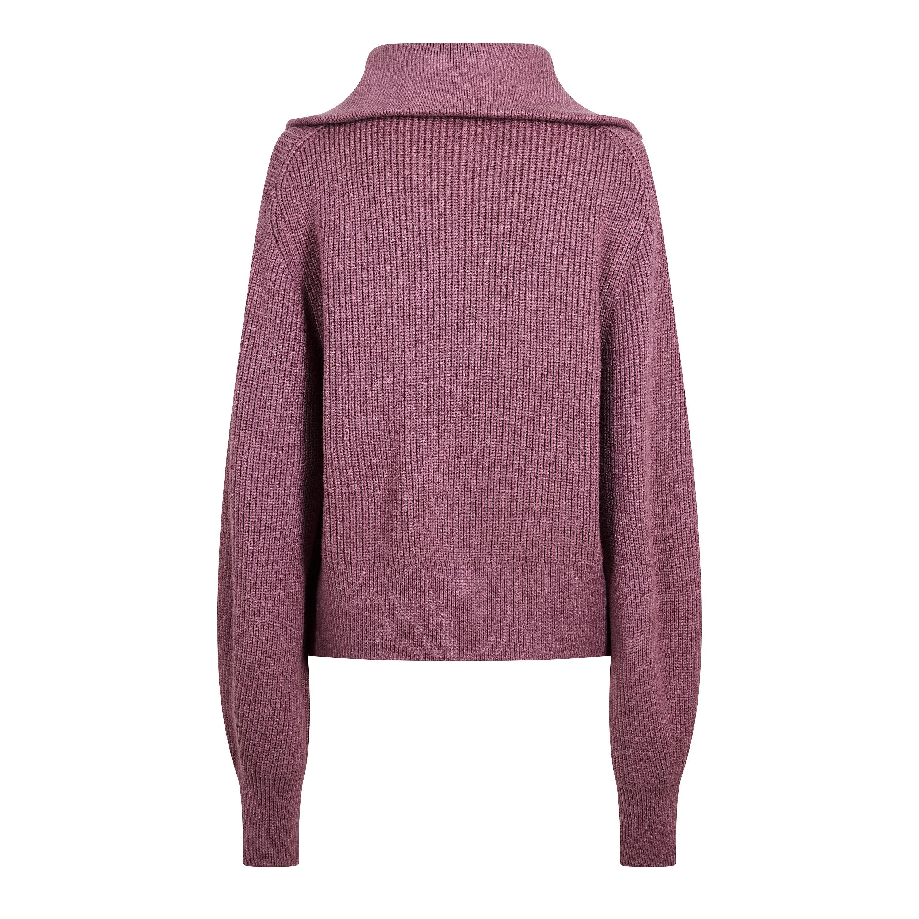 wistful mauve - Varley - Women's Maura Knitted Crew Neck Jumper - 2