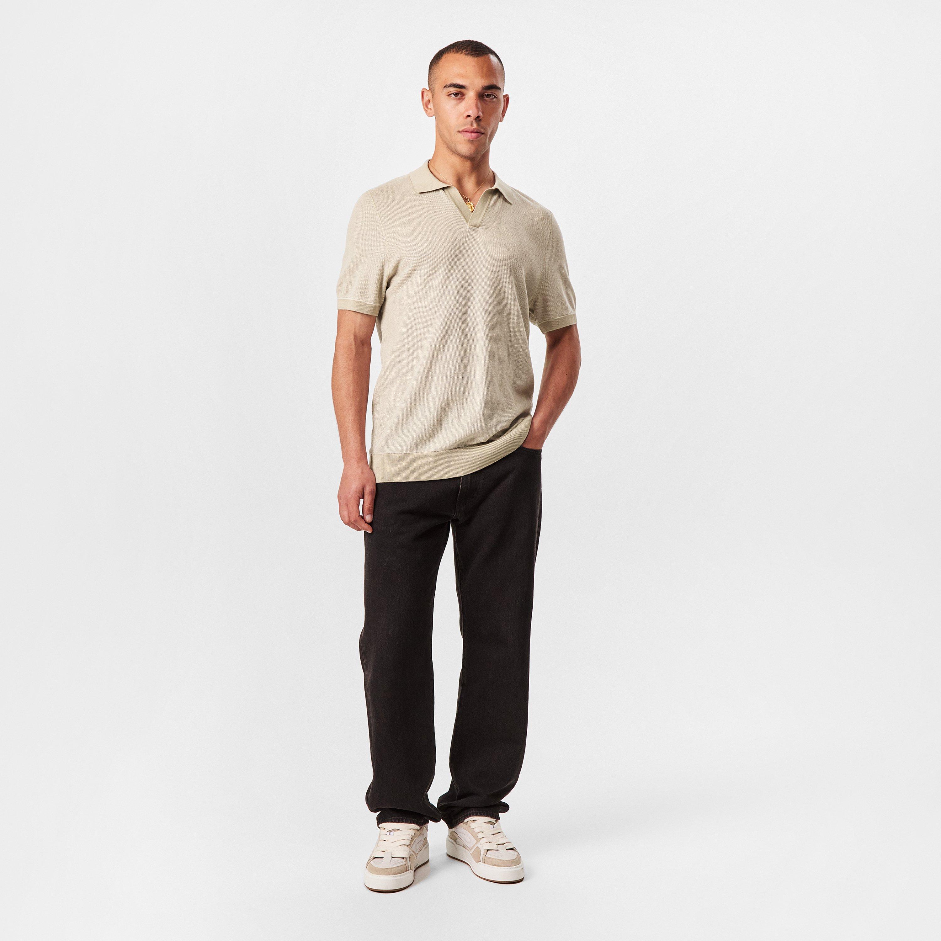 Open White 131 - Boss - Men's HJianluca Knitted Polo - 6