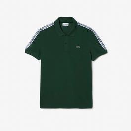 Lacoste Lacoste Tape Polo Shirt Mens