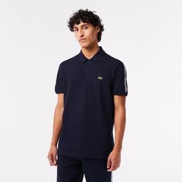 Lacoste Lacoste Tape Polo Shirt Mens