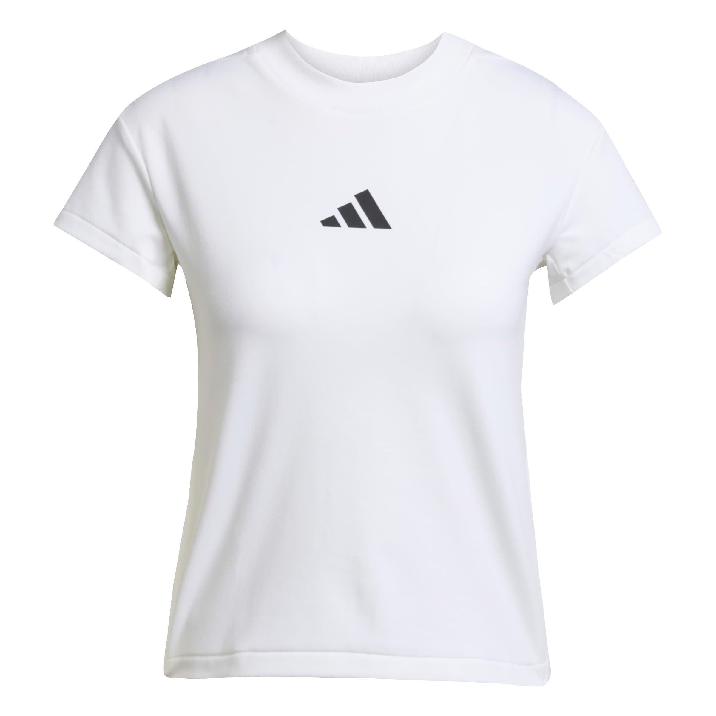 White - adidas - Z.N.E. Womens Baby Tee - 1