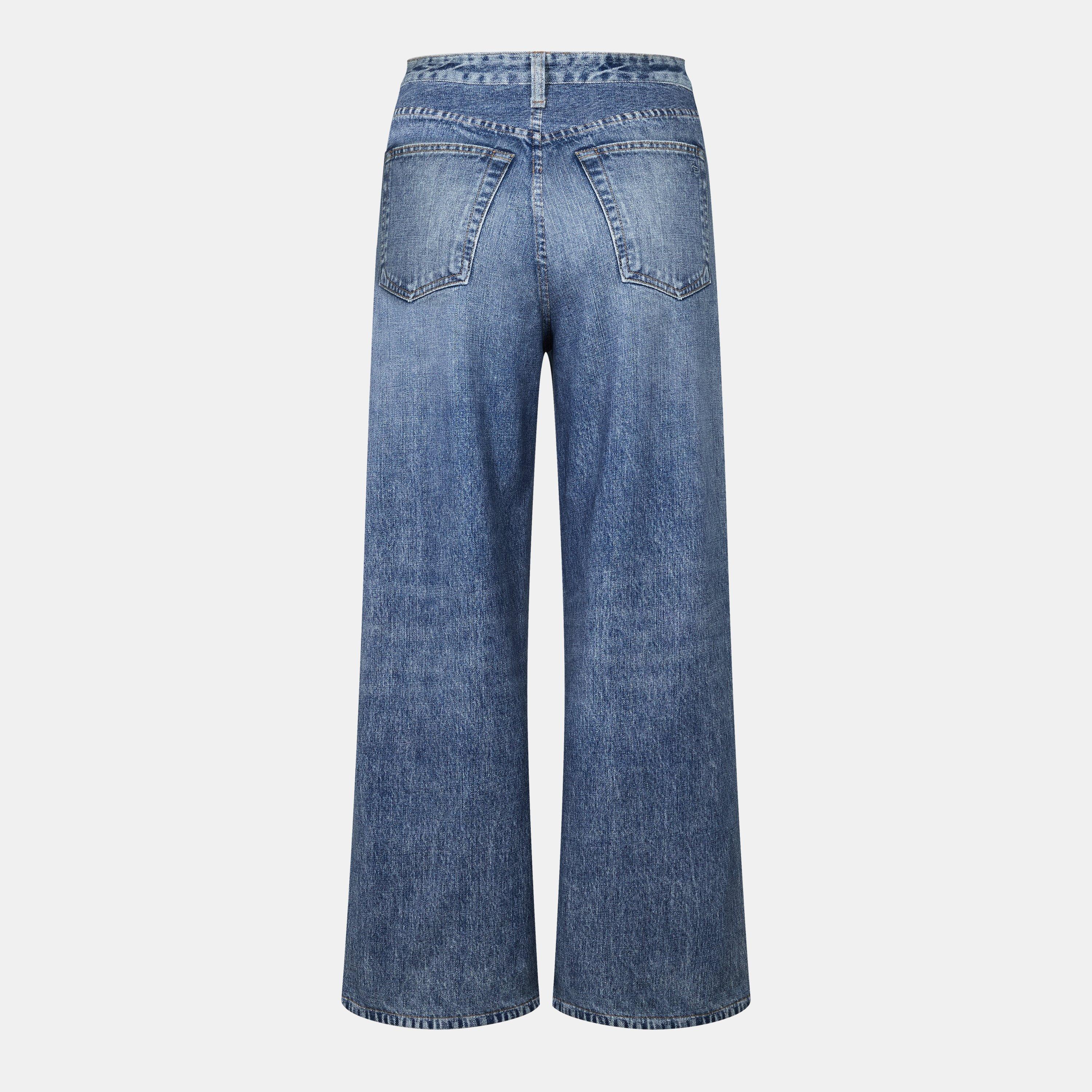 scrlt - Rag and Bone - Women's Andi Miramar Wide Leg Jeans - 2