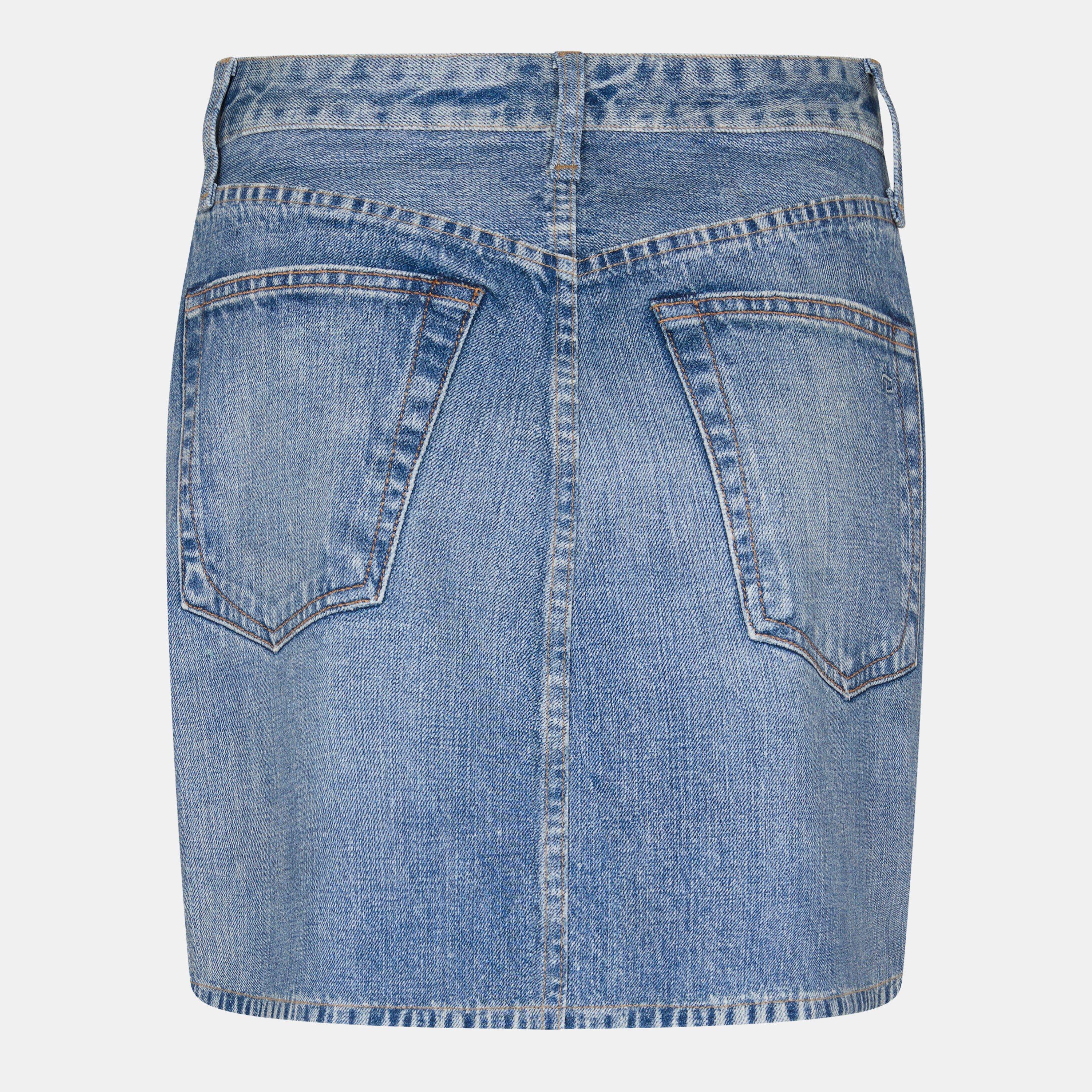 scrlt - Rag and Bone - Women's R B Mini Miramar Denim Skirt - 2