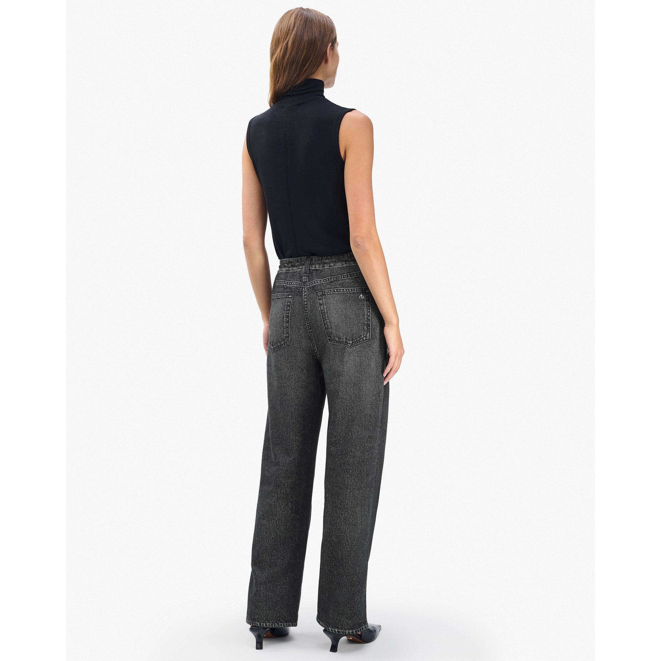 wshbk - Rag and Bone - Women's Wide Leg Jeans - 3