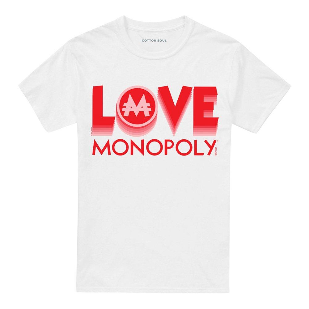 White - Hasbro - Monopoly Love Monopoly Adults T-Shirt White - 4