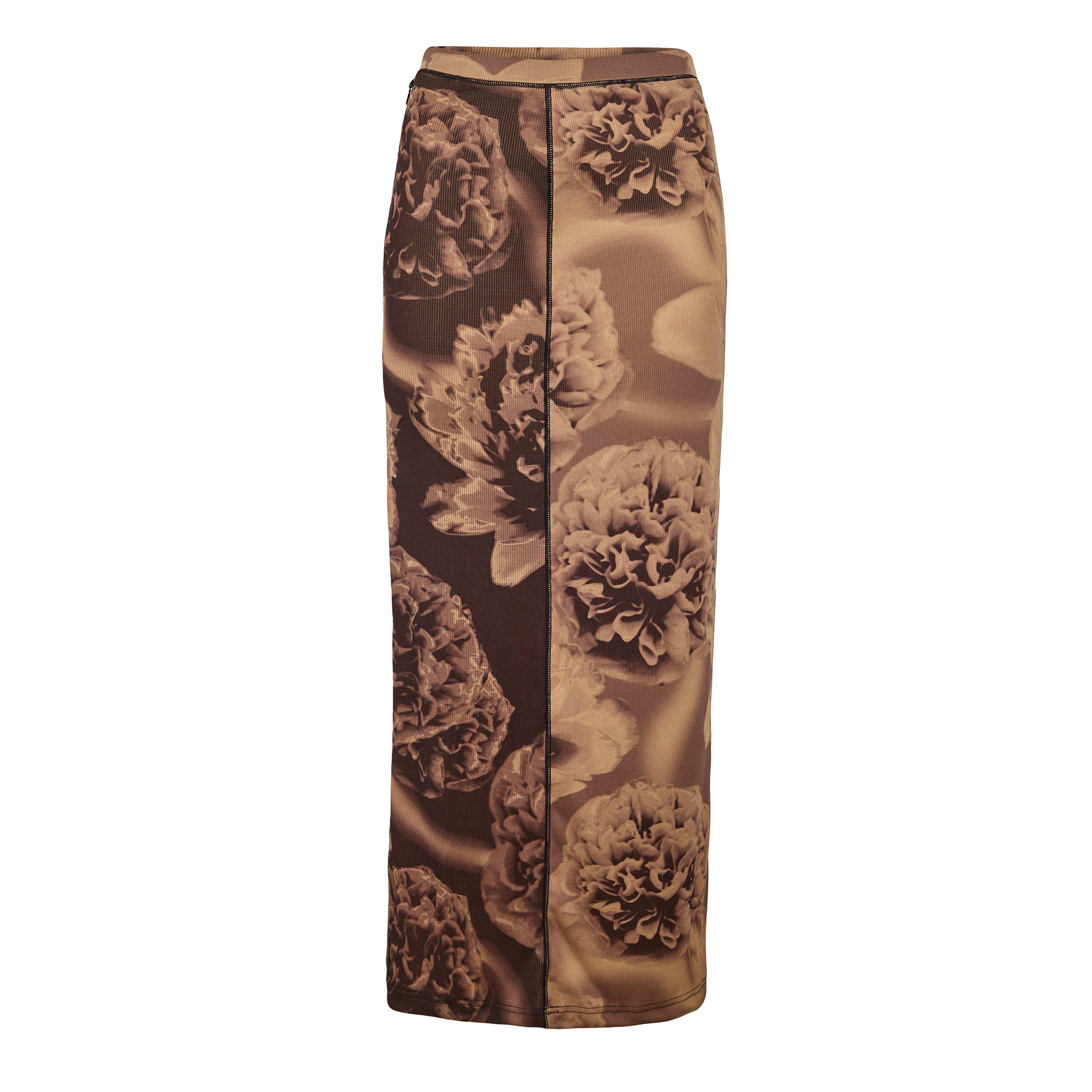 Brown - Diesel - Women's Clairinne Gna Maxi Skirt - 1