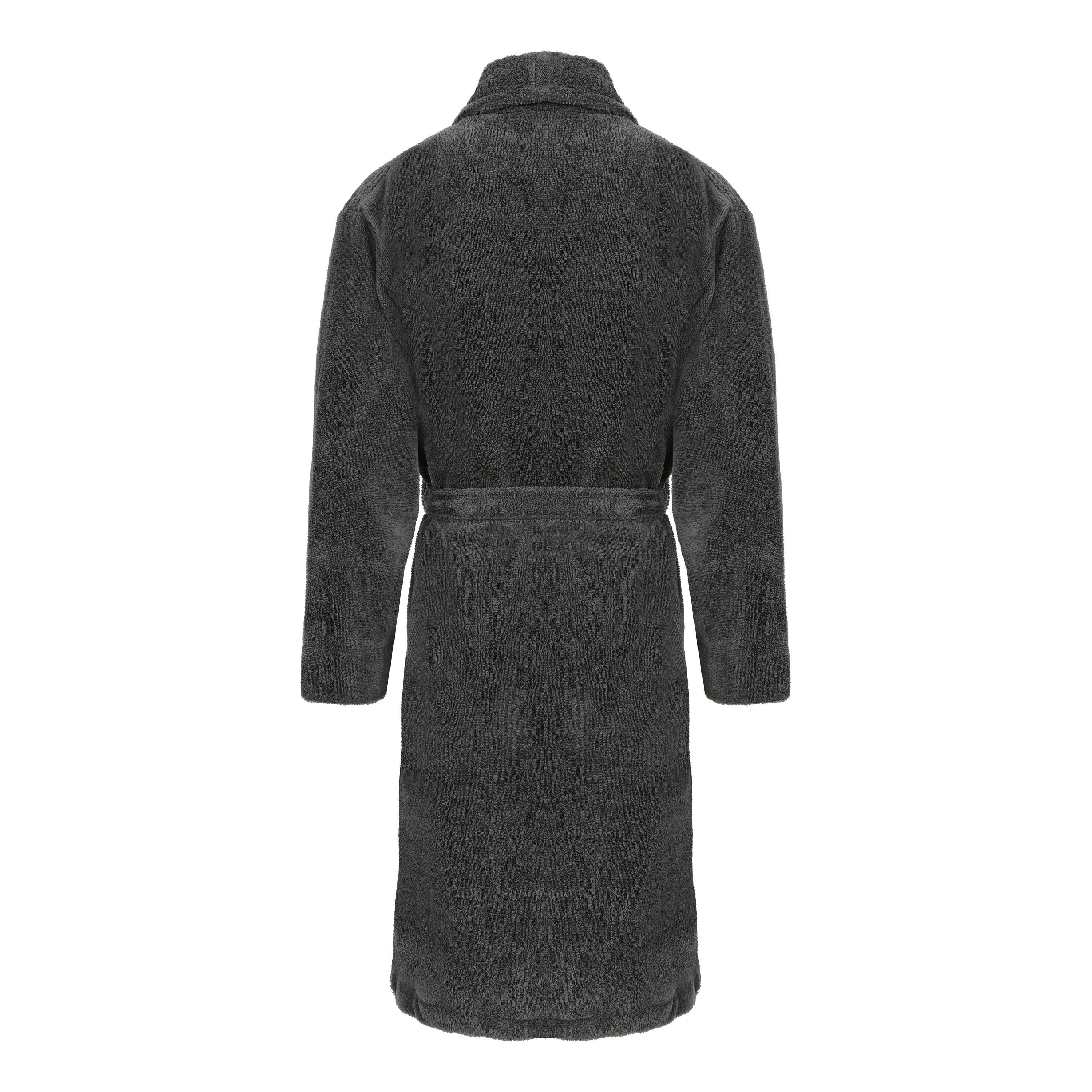 Granitgrau - Lyle and Scott - Men's Towel Dressing Gown - 3