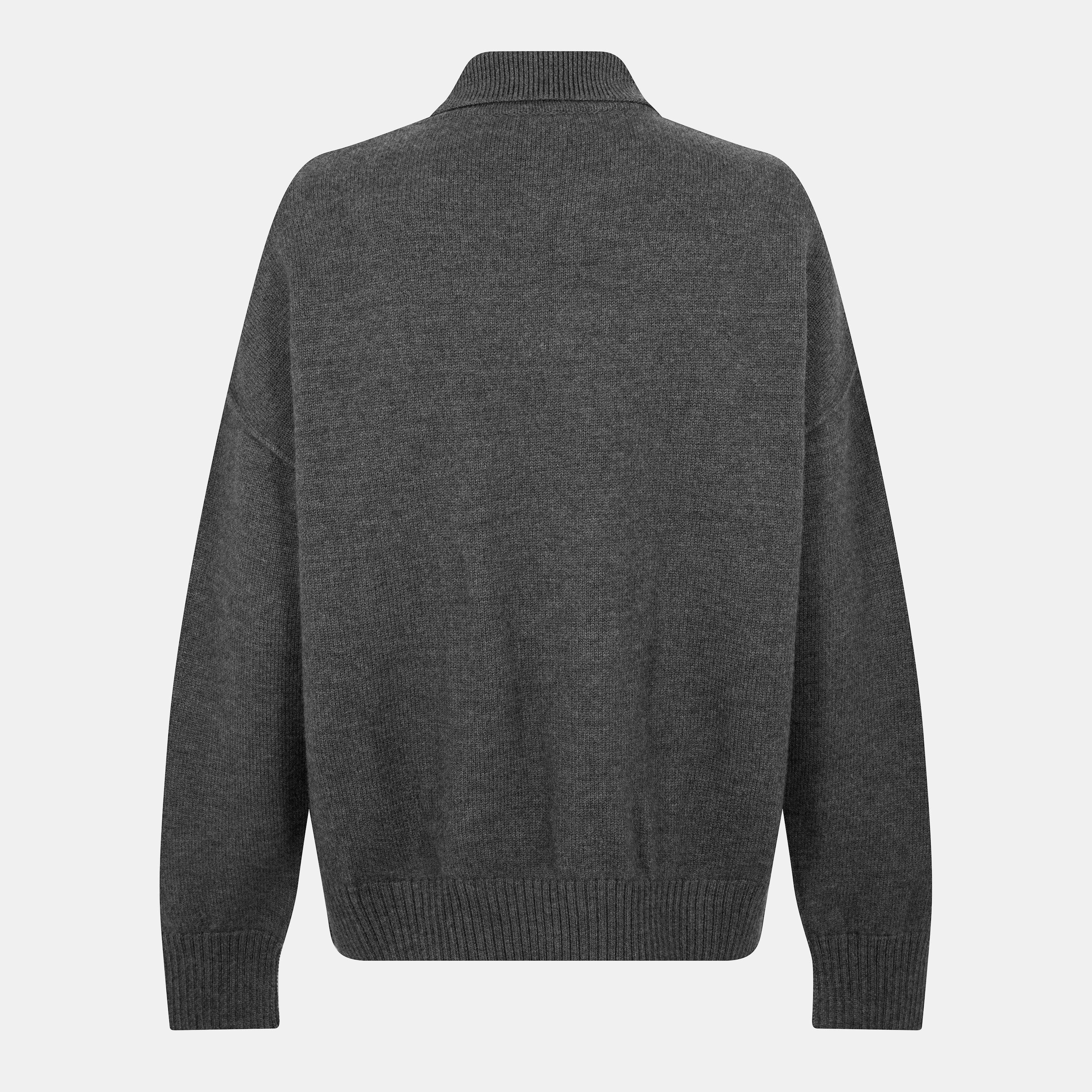 Grey 0504 - Ami Paris - Men's Knitted Top - 2