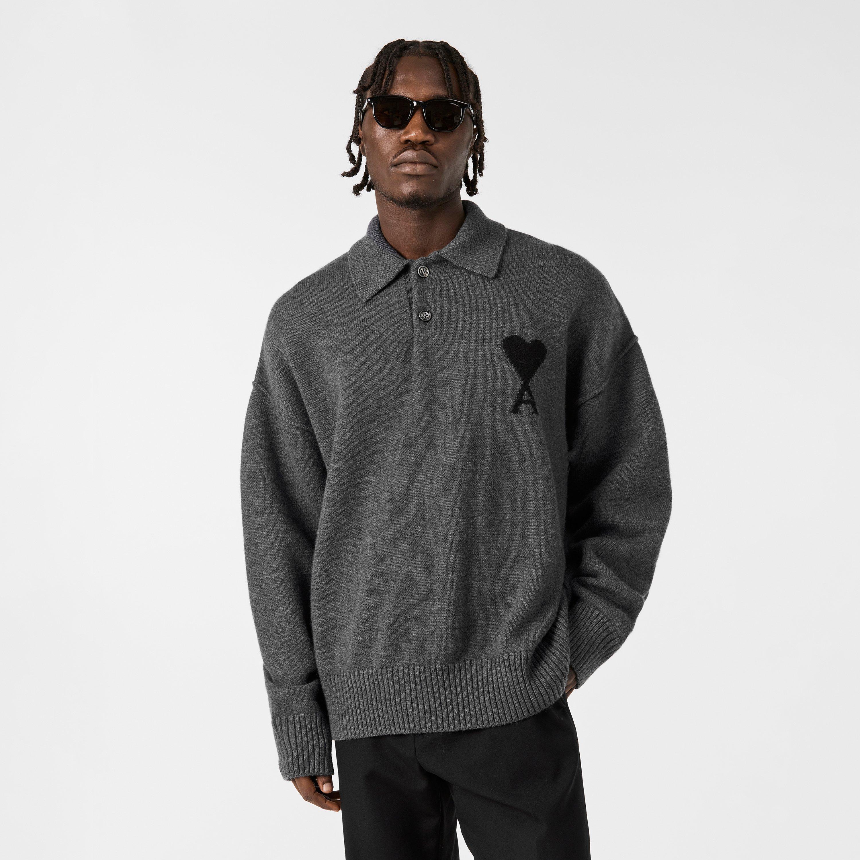 Ami Paris Men's Fine Knit Knitted Top | Cruise Fashion