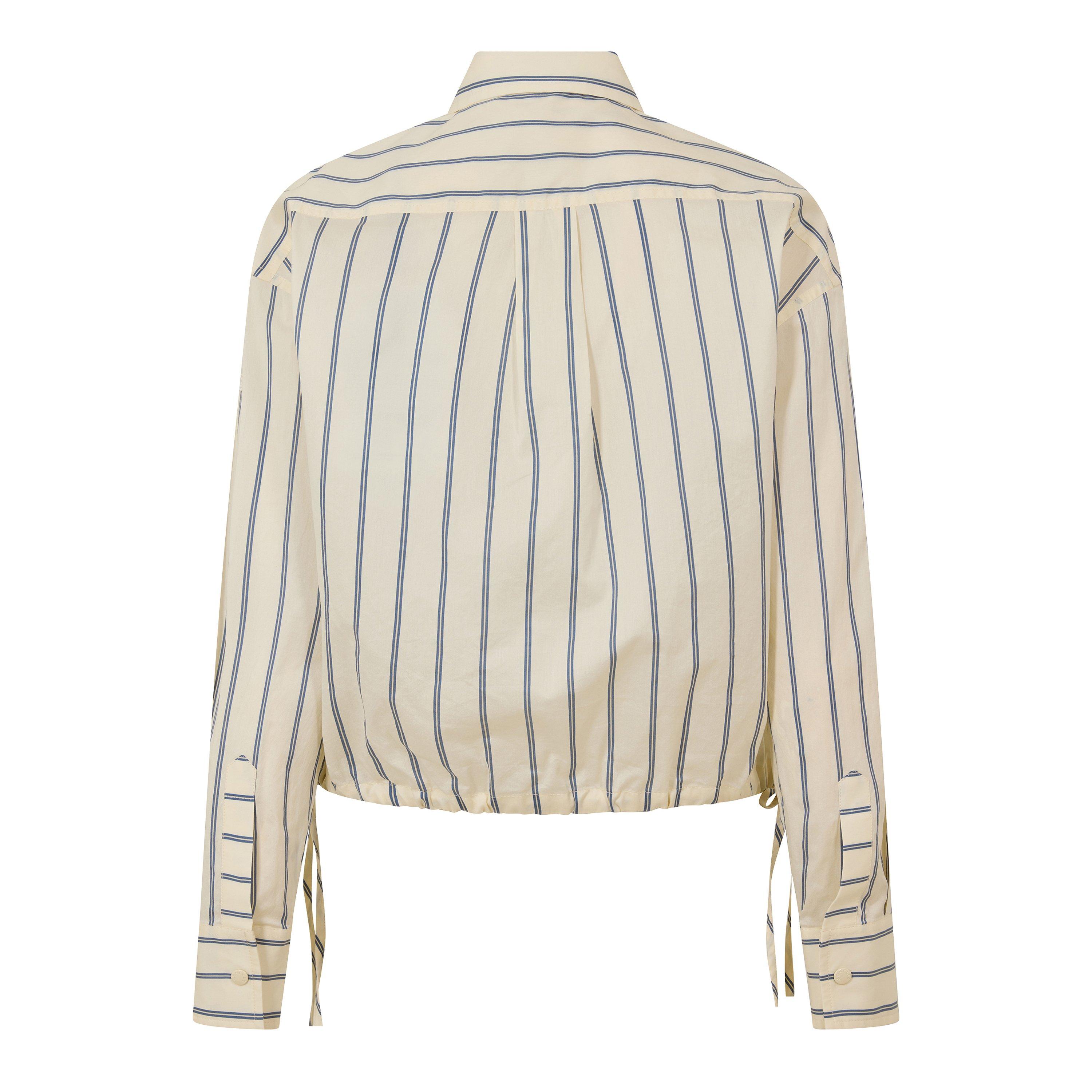 White F07 - Moncler - Women's Long Sleeve Patterned Shirt - 2