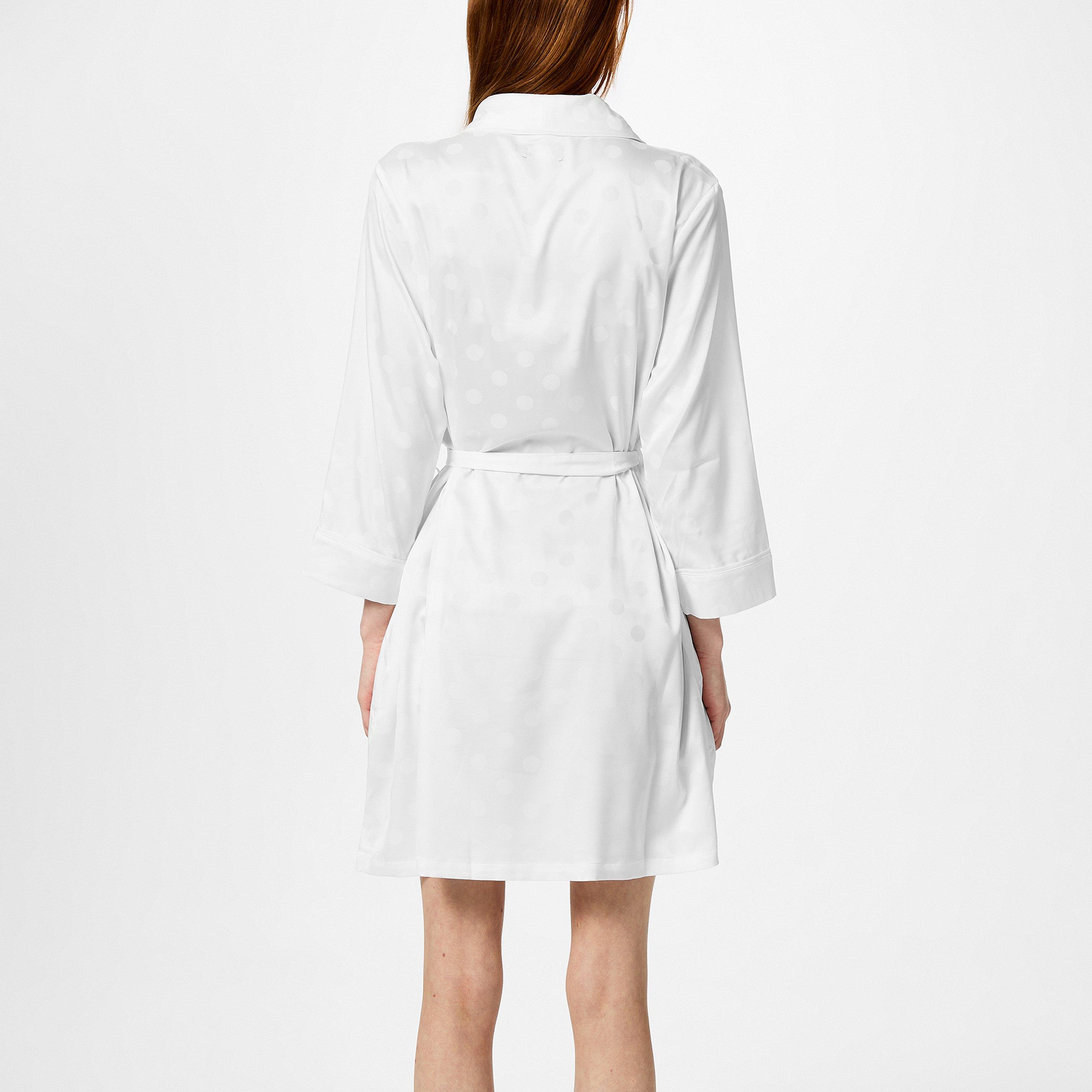 Off White Dot - Kate Spade - Bridal Polka Dot Robe - 3