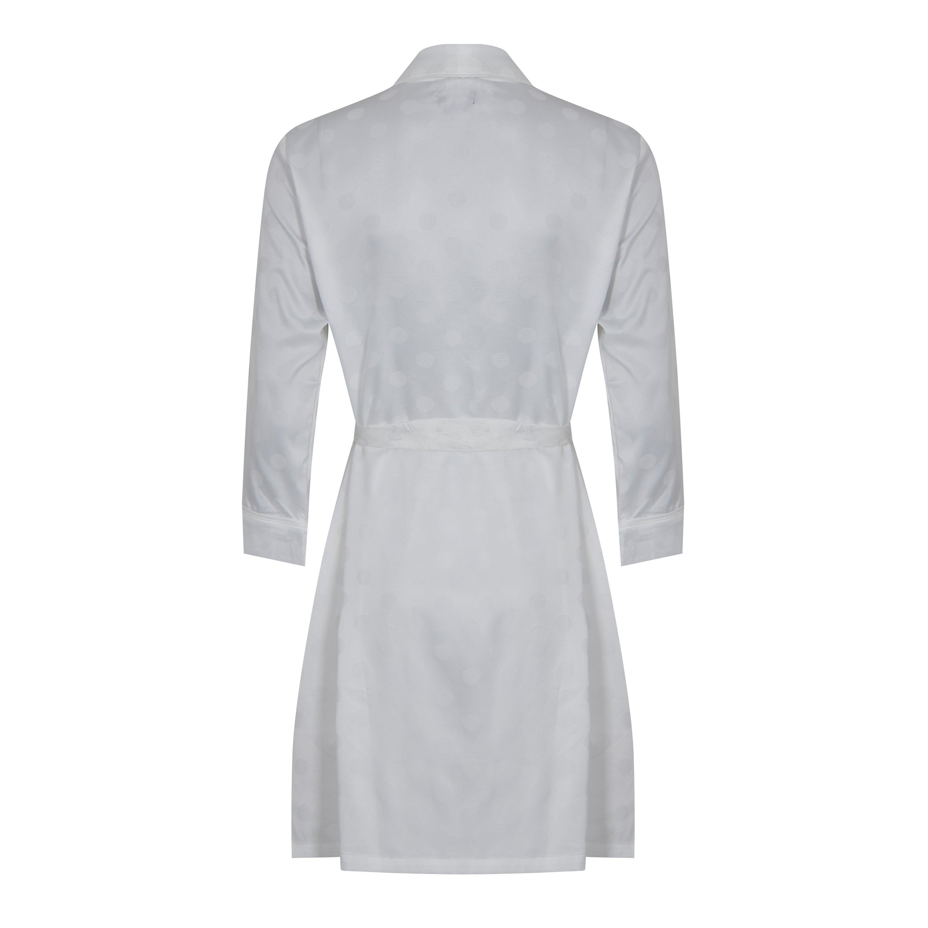 Off White Dot - Kate Spade - Bridal Polka Dot Robe - 5