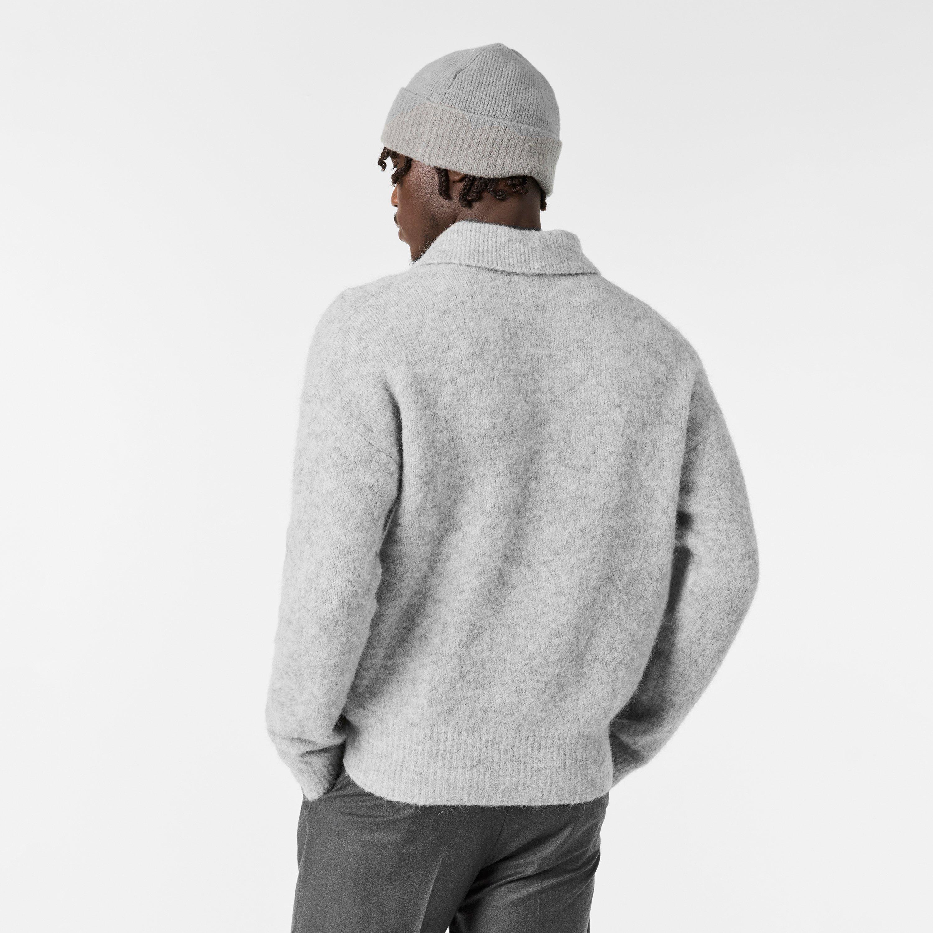 Grey 050 - Ami Paris - Men's Knitted Top - 4