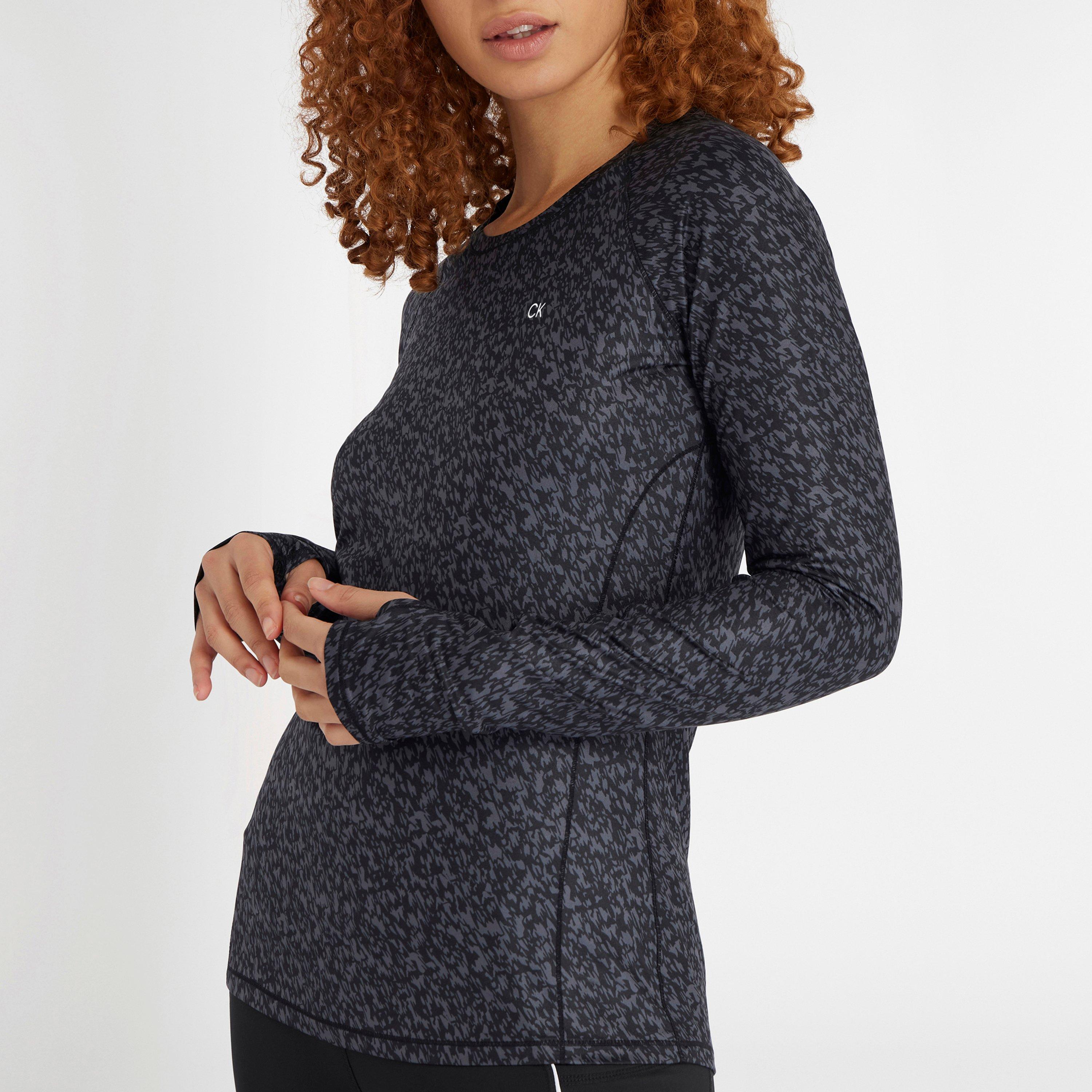 Black - Calvin Klein Golf - Long Sleeve T-Shirt - 2