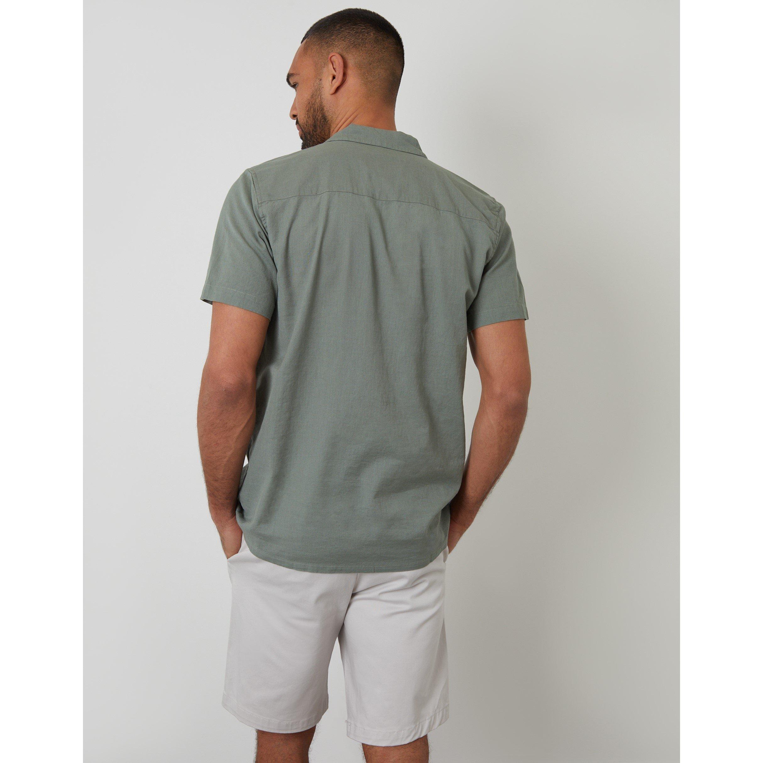  Sage - Threadbare - Men's Short-Sleeve Bowling Shirt - 3