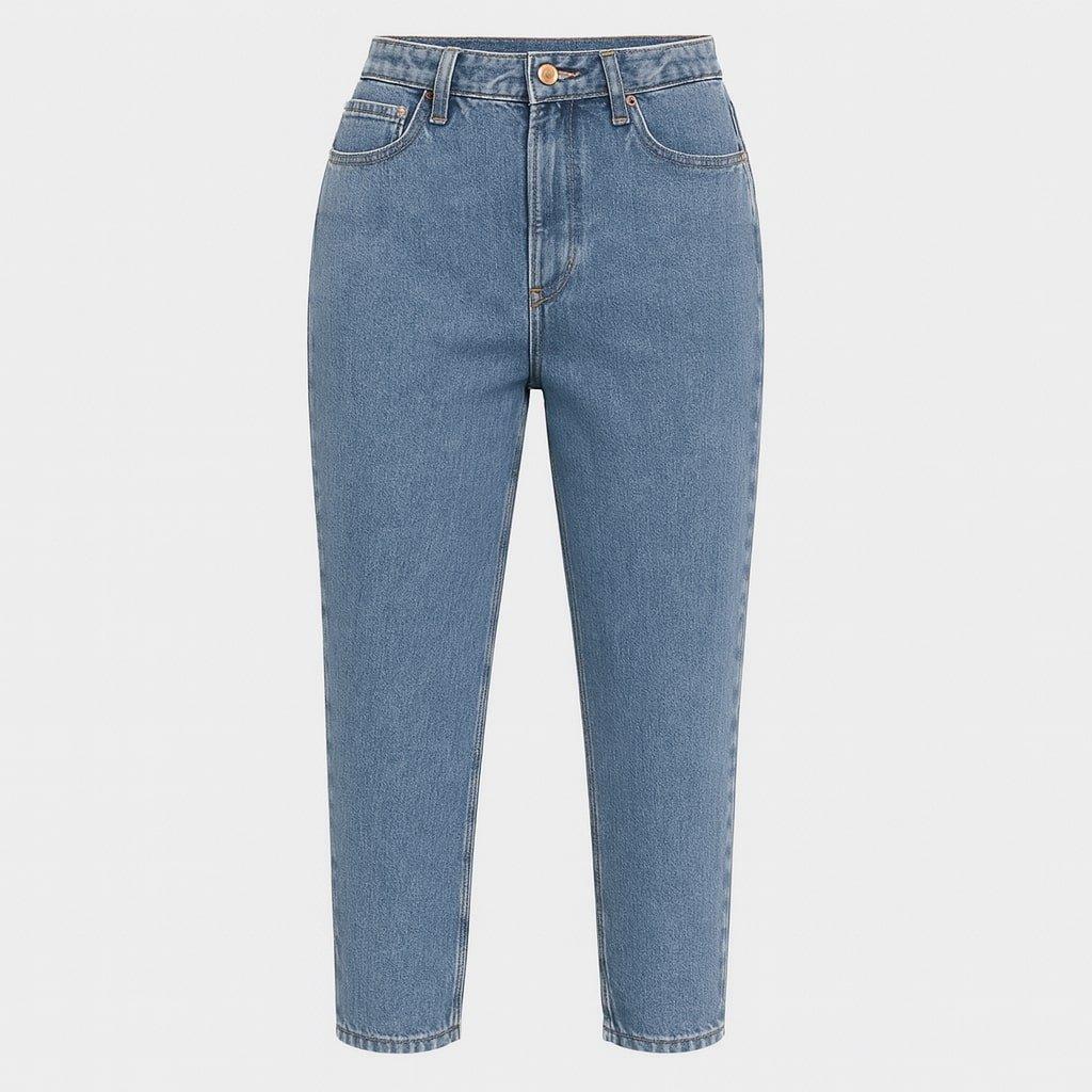 Mid Blue - I Saw It First - Mid Blue Mom Jean - 1