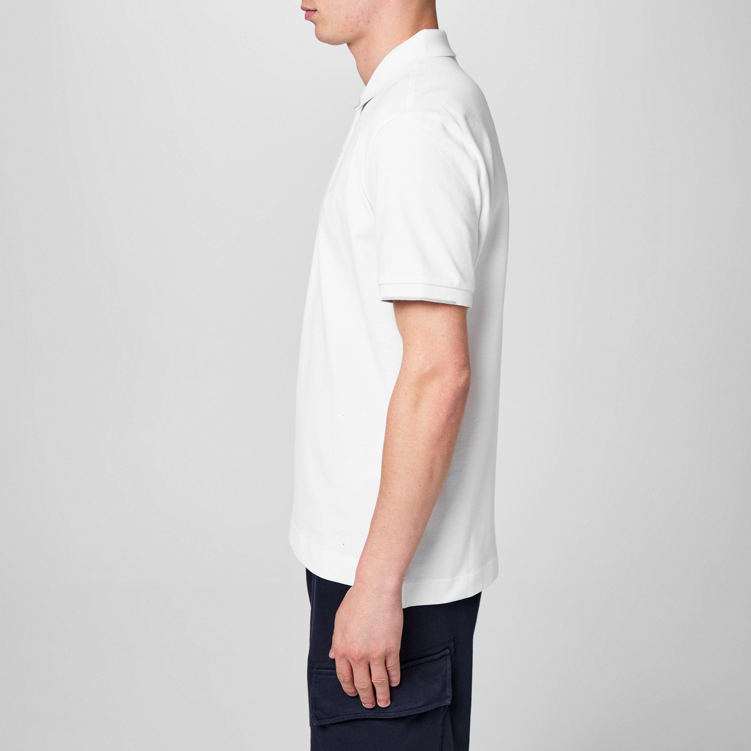 White 103 - CP Company Metropolis - Men's Short Sleeve Polo Shirt - 5